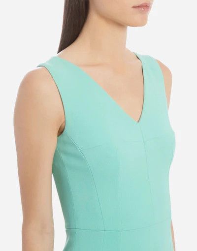 Dolce & Gabbana o1y0825 Sleeveless Midi Dress in Turquoise Size XS / US 0-2 / IT 36-38 - 2 Thumbnail