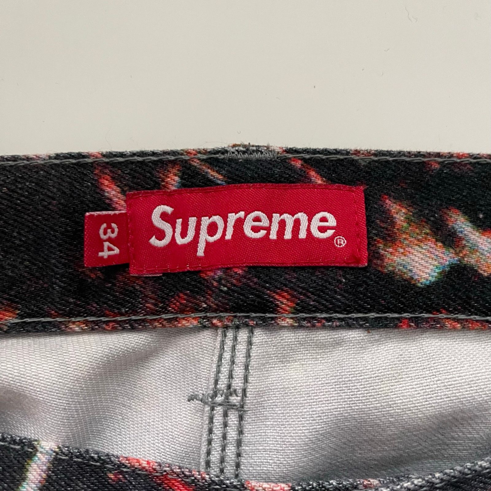 Supreme Supreme Fall 2020 Double Knee Denim Painter Pant Size US 34 / EU 50 - 3 Thumbnail
