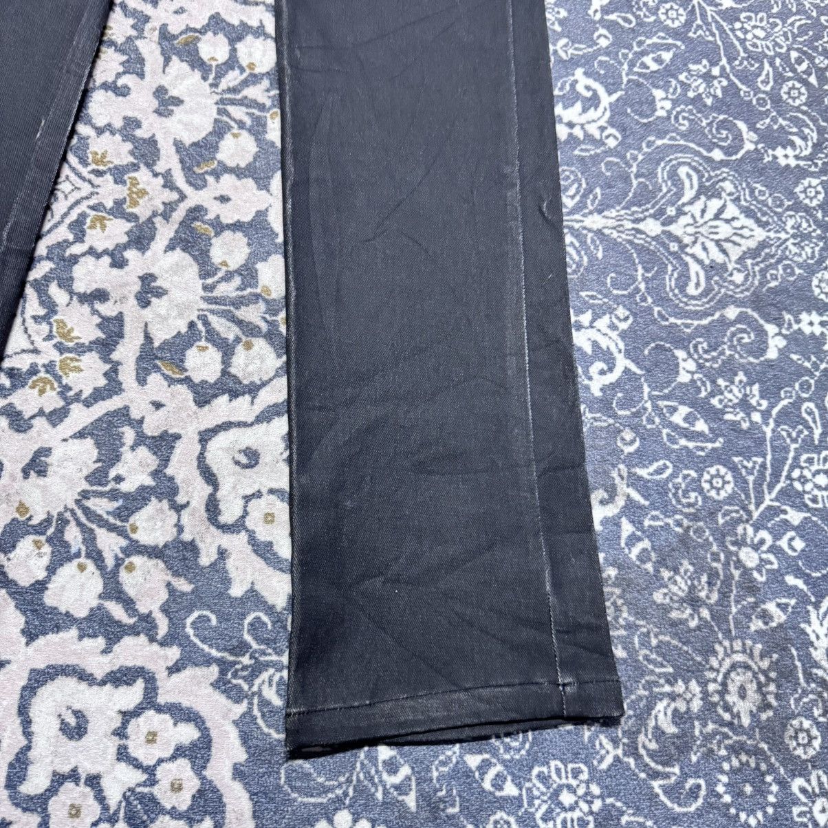Japanese Brand Hundredclub Japan Denim Black Waxed Jeans Size US 30 / EU 46 - 9 Thumbnail