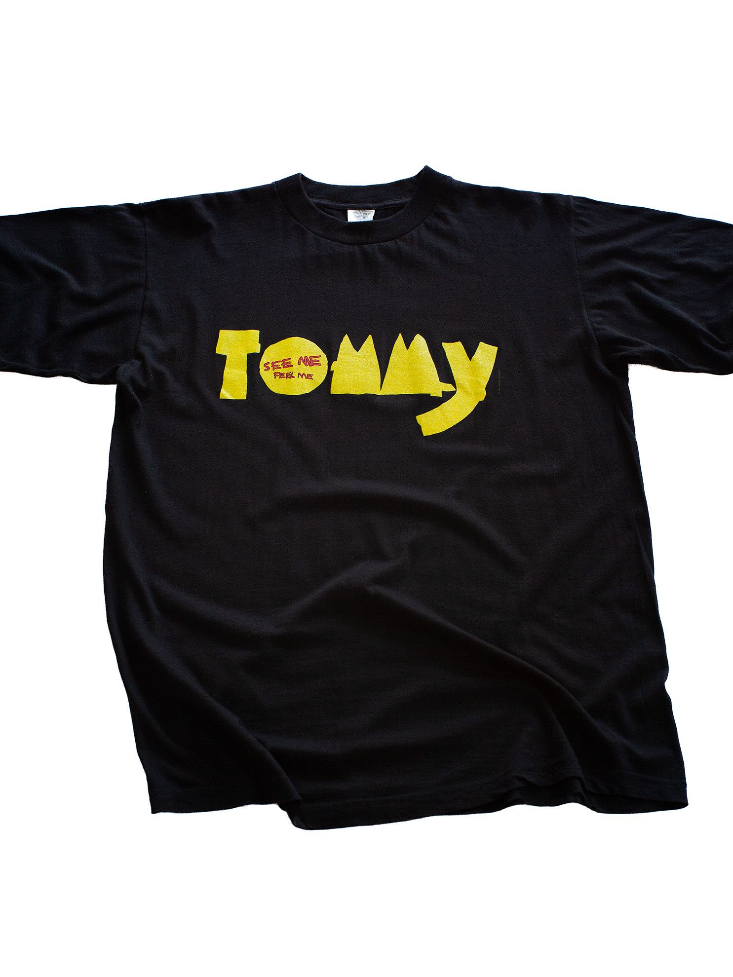 Vintage 90s The Who "Tommy See Me Feel Me" Rock Band T-Shirt