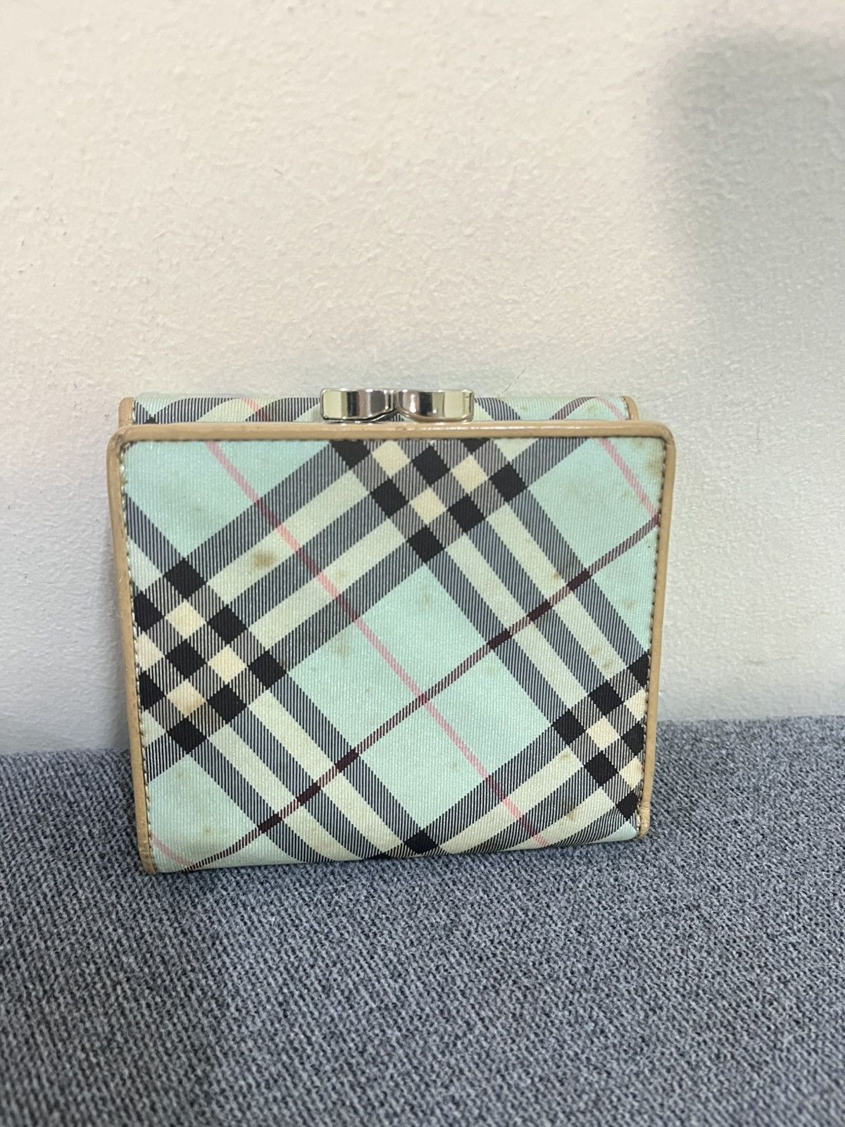 Burberry × Gosha Rubchinskiy Vintage 80s burberry nova check wallet Size ONE SIZE - 2 Thumbnail