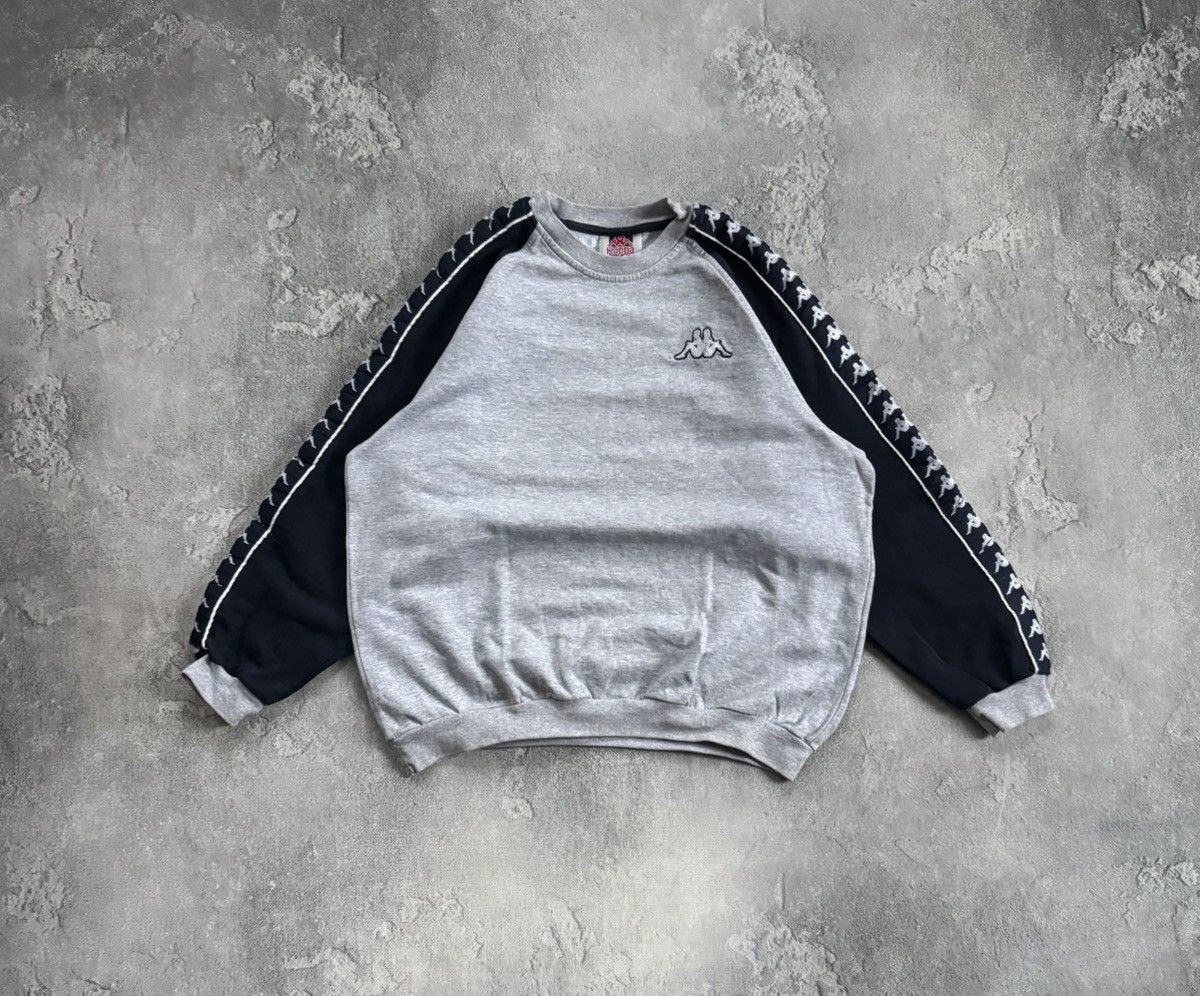 Kappa Kappa L/size vintage sweatshirts jumper pullover stripes Size US L / EU 52-54 / 3 - 6 Thumbnail