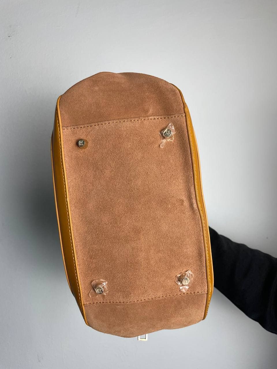 Burberry × Designer Burberry Brown Coated Canvas/Nubuck and Leather Satchel Size ONE SIZE - 6 Thumbnail