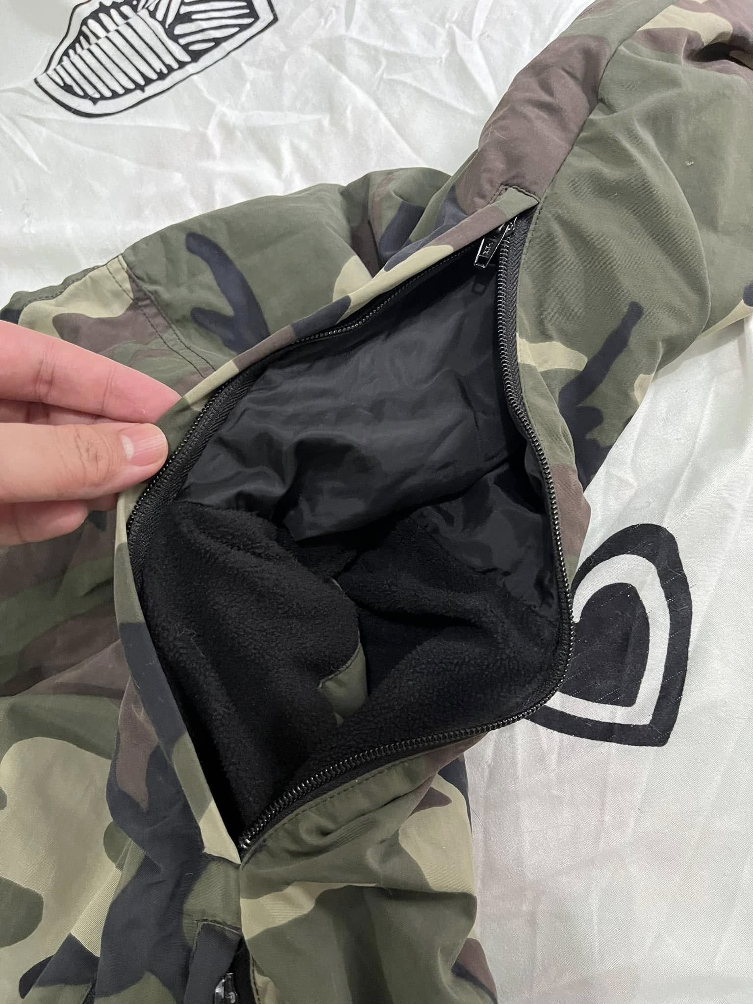 Carhartt OG Carhartt Camo Half Zip Pullover Jacket Size US XL / EU 56 / 4 - 5 Thumbnail