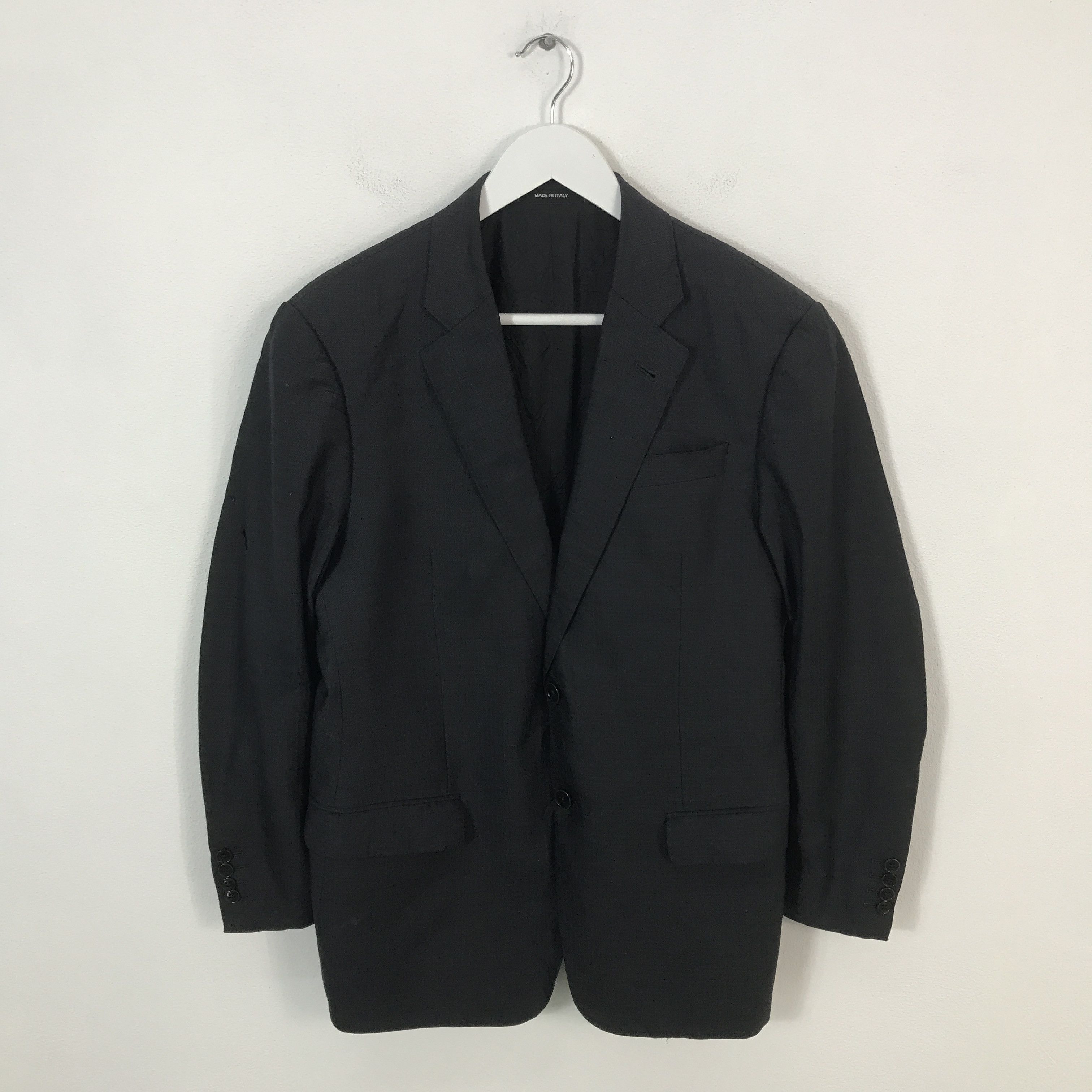 Giorgio Armani Giorgio Armani Blazer Balck Coat jacket Size US L / EU 52-54 / 3 - 1 Thumbnail