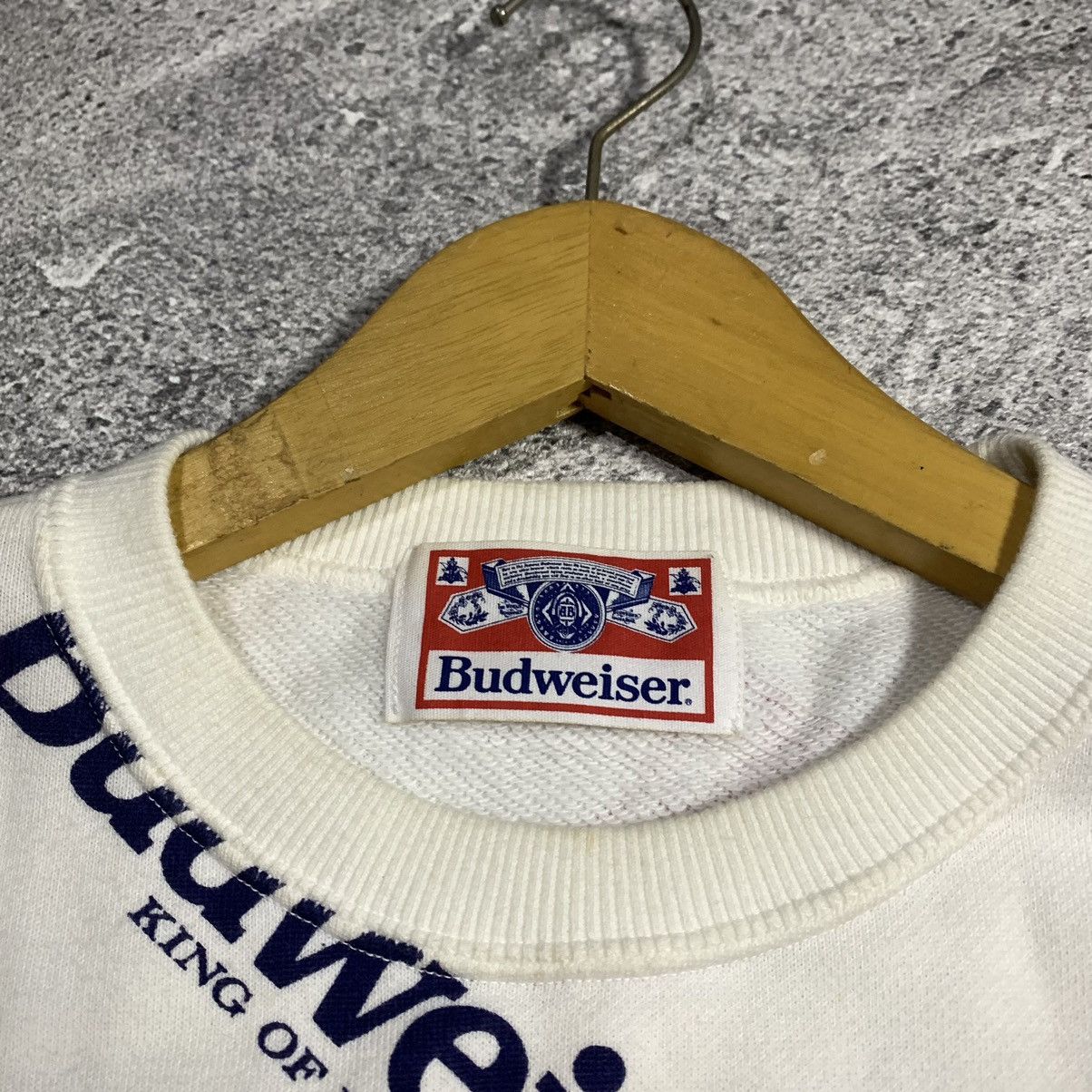 Budweiser Vintage Budweiser Crewneck Size US M / EU 48-50 / 2 - 3 Thumbnail