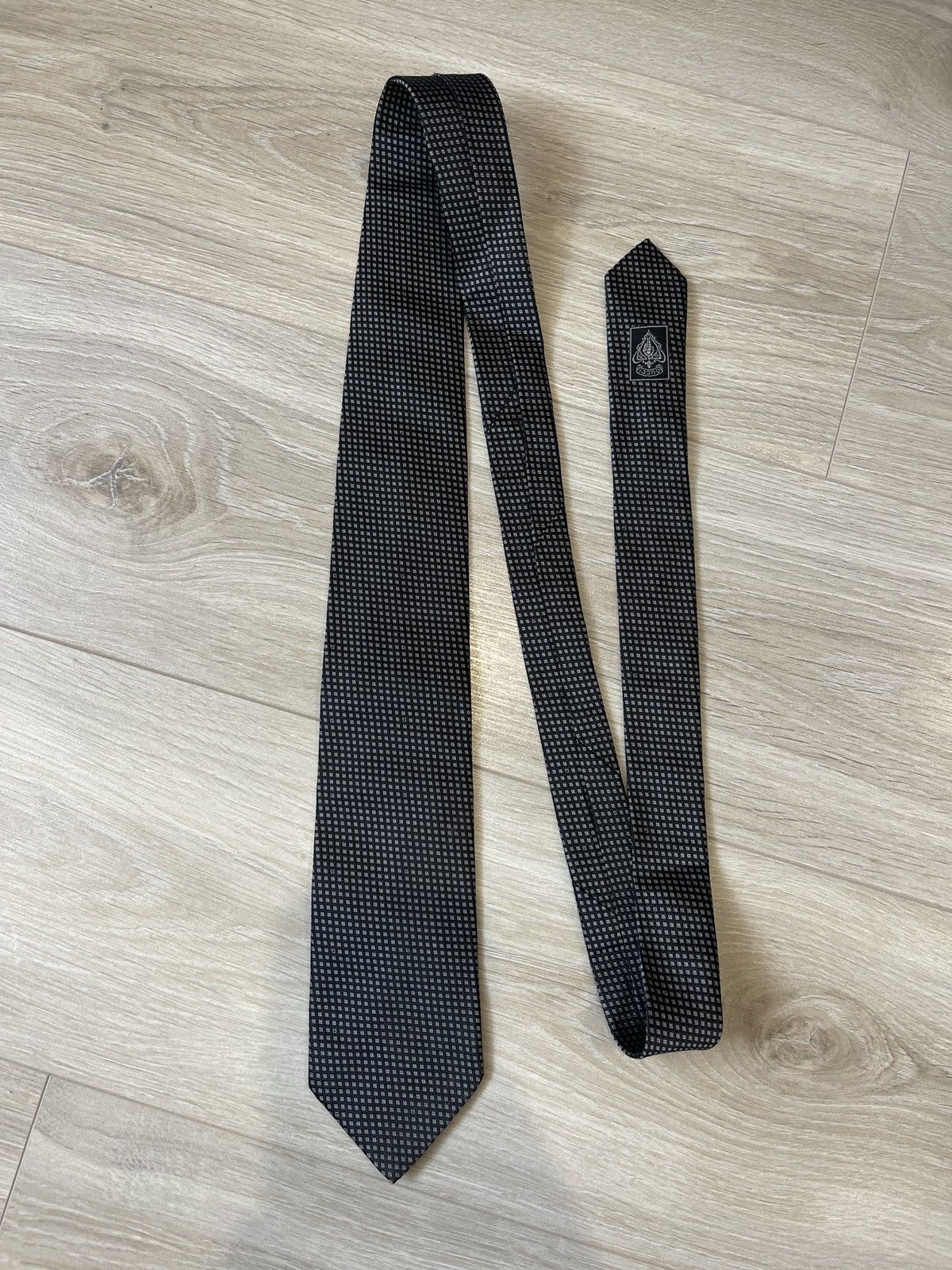 Gucci black Silk Tie Made In Italy