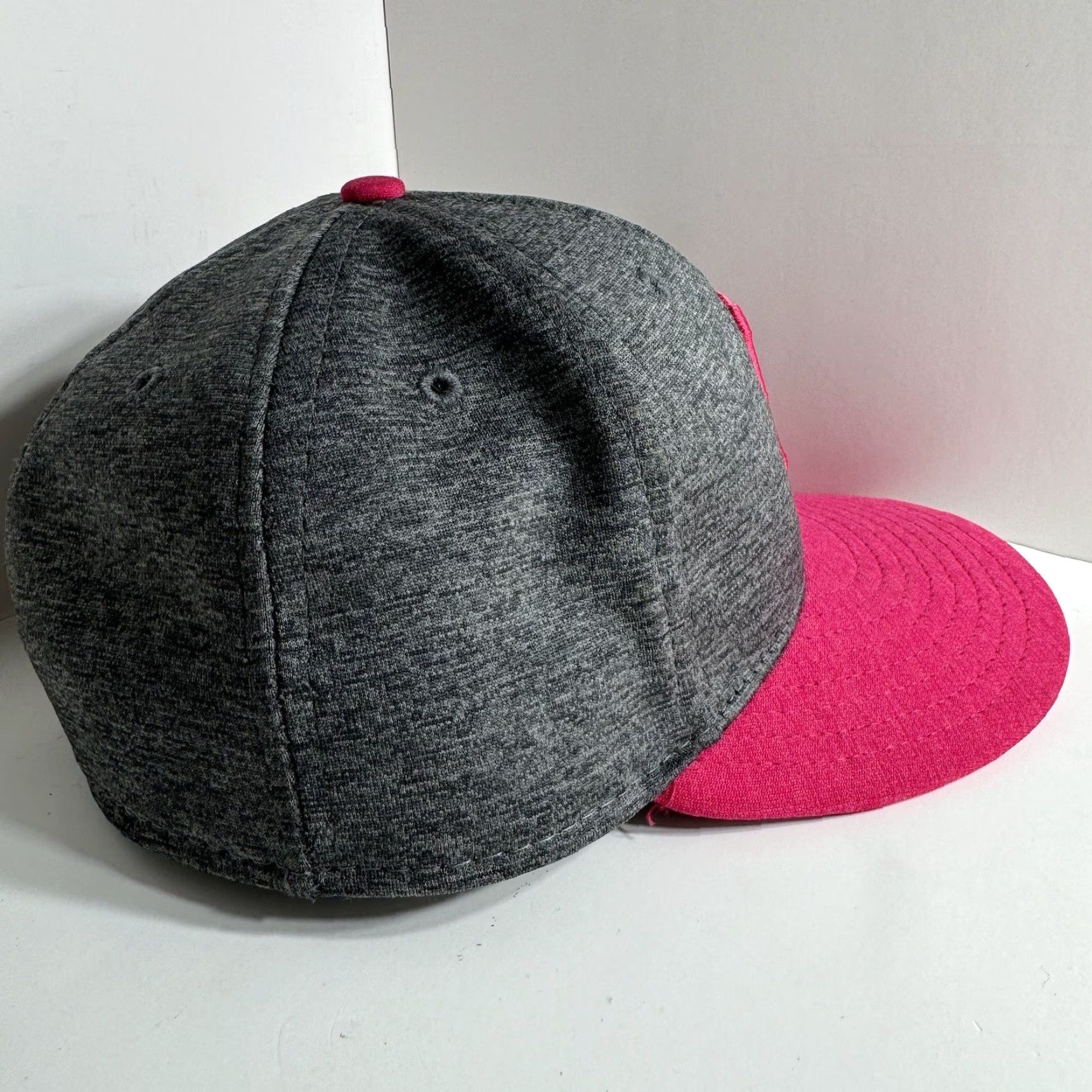 New Era New Era Pittsburgh Pirates 59FIFTY Fitted Hat Size 7 3/8 Pink Gray Multicolor Authentic Baseball Cap Adults Mens Womens Unisex Casual Sports Size ONE SIZE - 5 Thumbnail