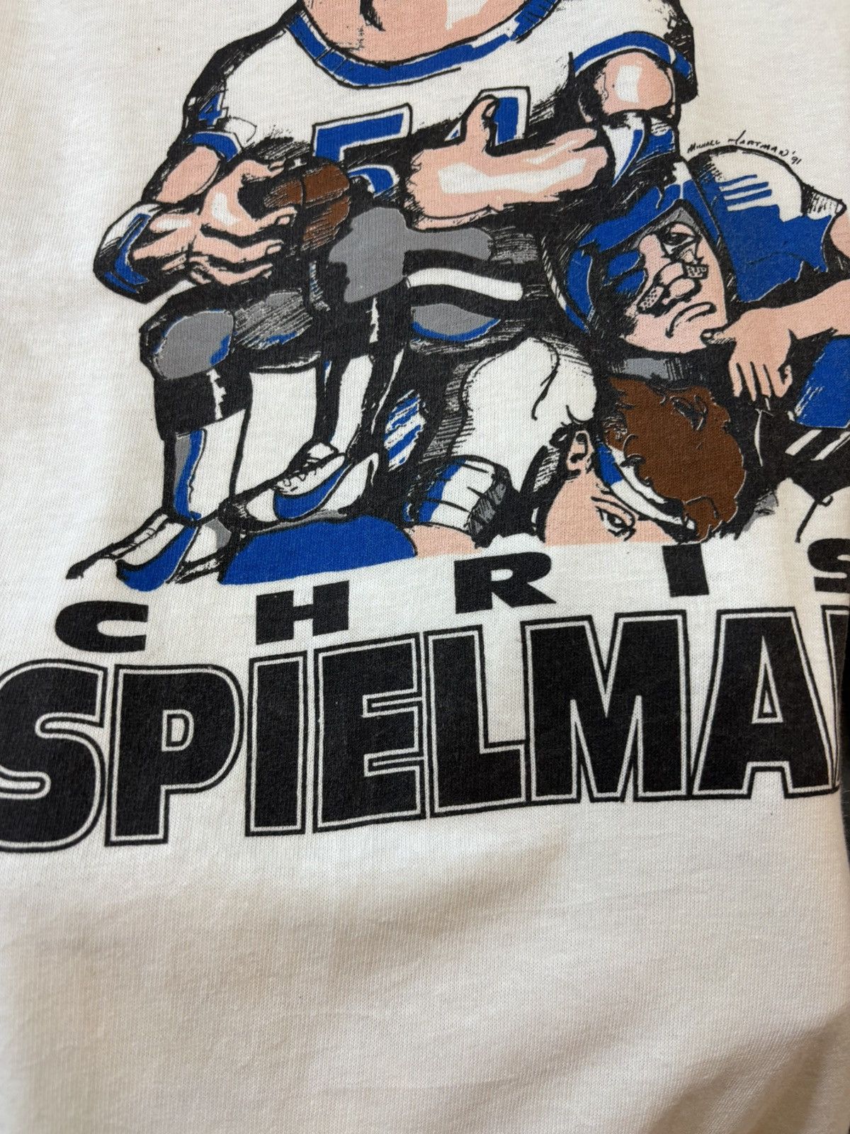Vintage Vintage Chris Spielman 90’s Size US XL / EU 56 / 4 - 3 Thumbnail