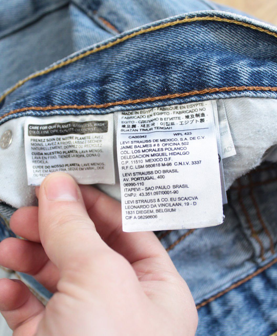 Levi's Vintage Levis 501 Straight Jeans W34 L30 Size US 34 / EU 50 - 12 Thumbnail