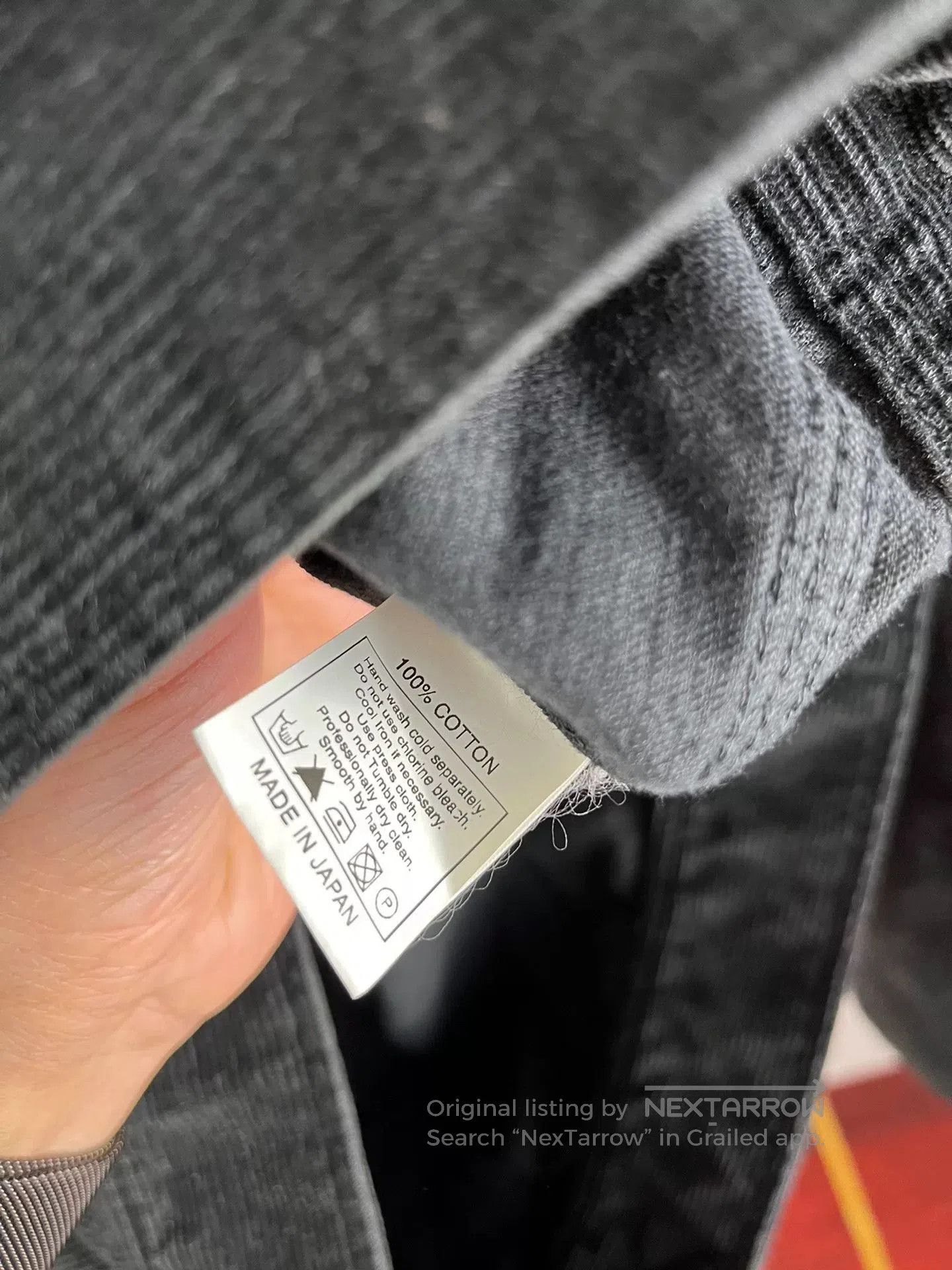 Japanese Brand Cootie Black Corduroy Motorcycle Jacket. Size US M / EU 48-50 / 2 - 4 Thumbnail