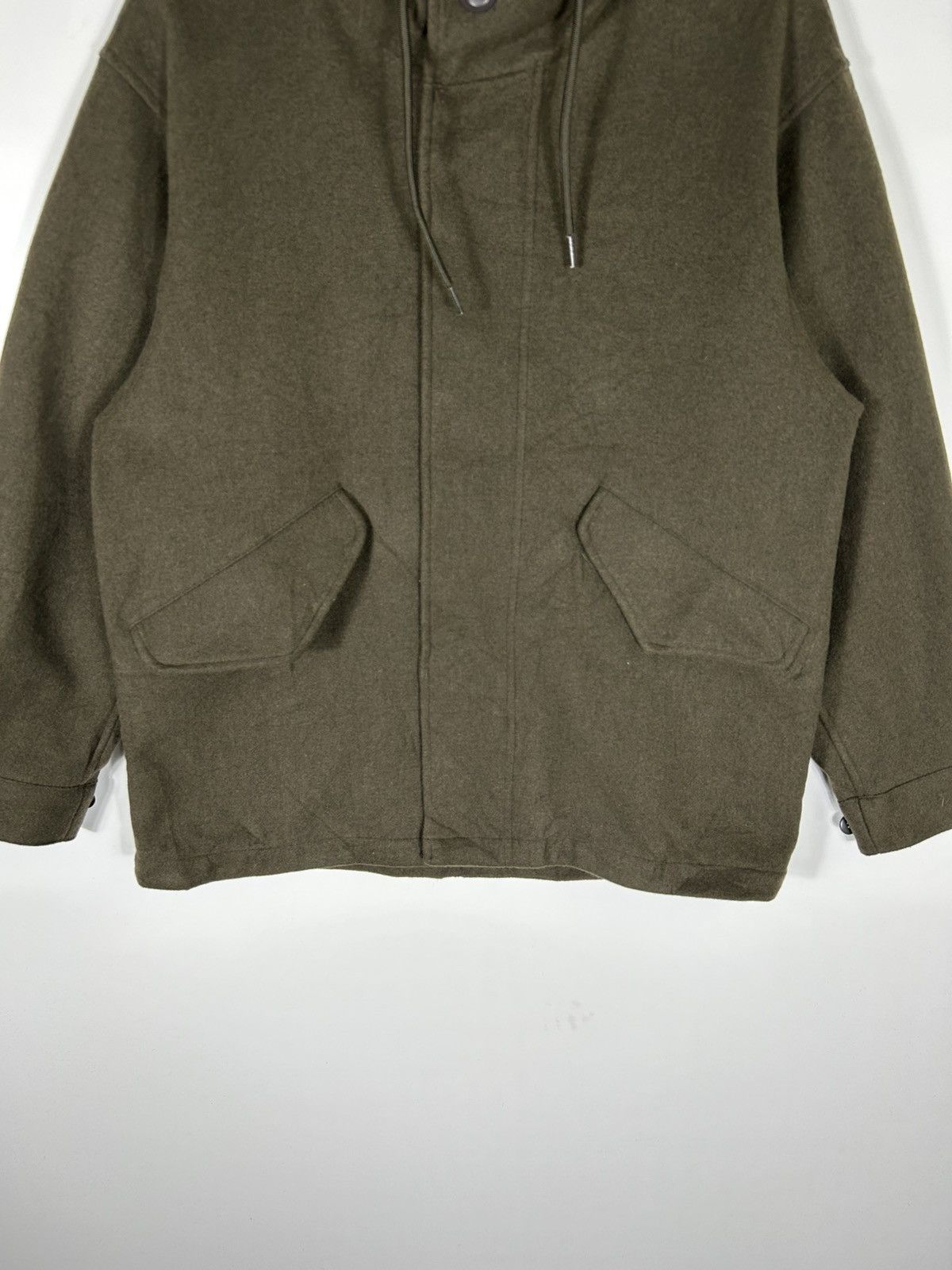 GU GU Hooded Fleece Jacket - Minimalist Outerwear Casual Coat Size US S / EU 44-46 / 1 - 5 Thumbnail