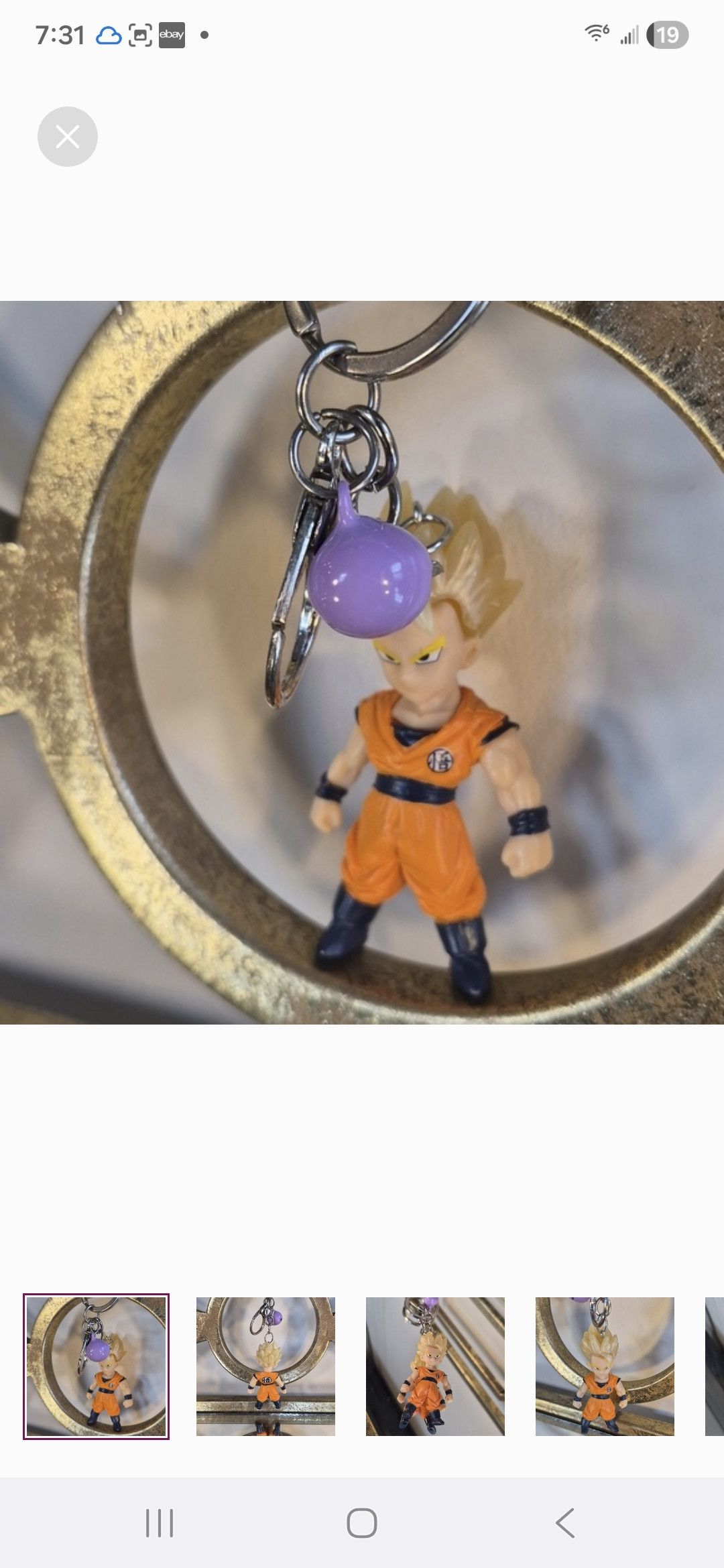 Other Dragon Ball UDM Burst 49 Keychain Swing Collection-S S Gohan Size ONE SIZE - 3 Thumbnail