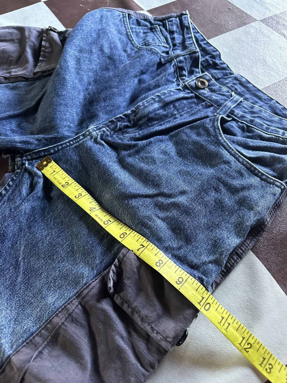 Japanese Brand San U cargo denim jeans Size US 28 / EU 44 - 15 Thumbnail