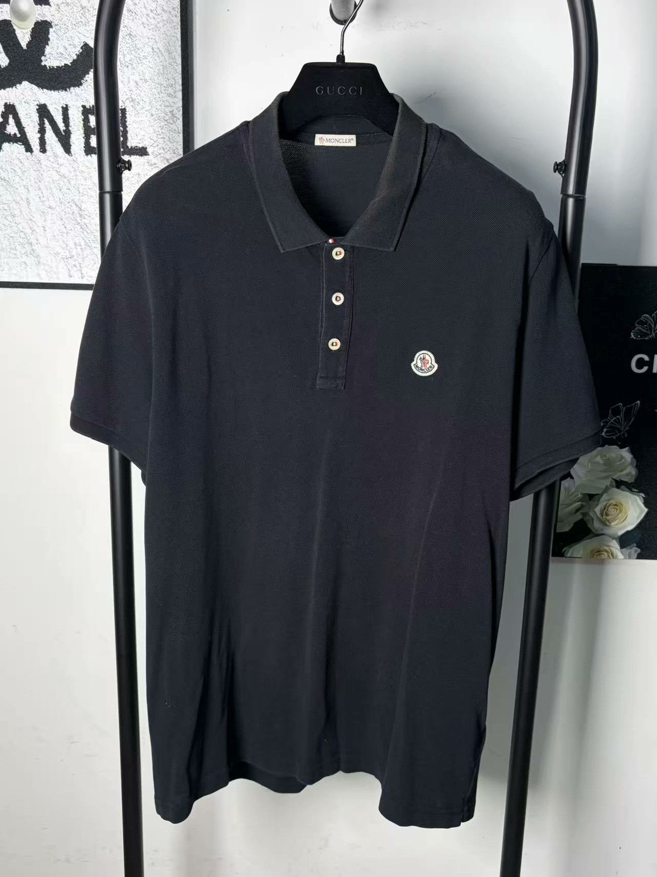 Moncler Moncler Retro White T-Shirt xxl Men Size US XXL / EU 58 / 5 - 1 Thumbnail