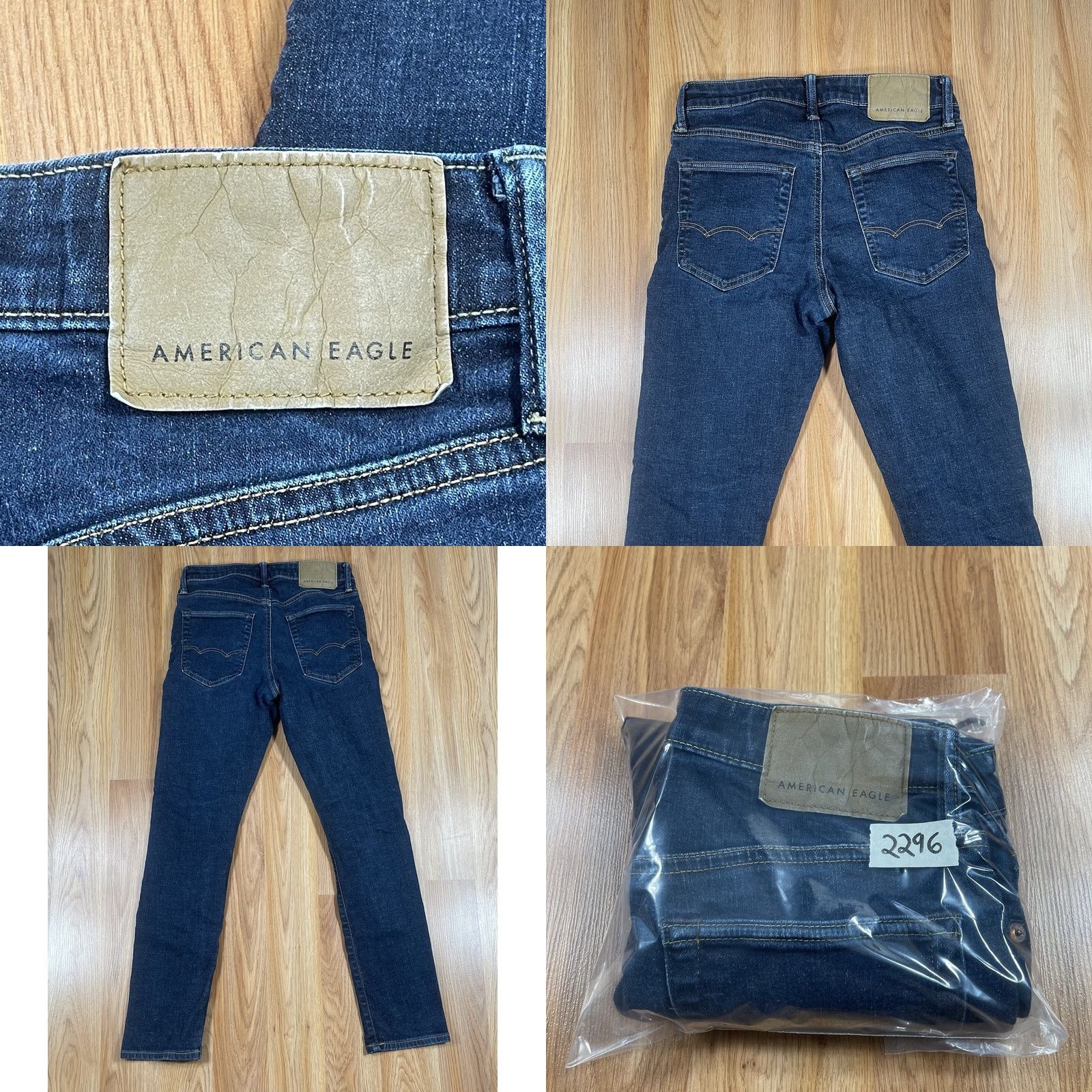 American Eagle Outfitters American Eagle Outfitters Jeans Womens 28Wx30L Slim Denim Size 28" / US 6 / IT 42 - 10 Thumbnail