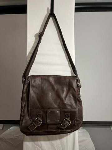 Fossil Stylish Fossil Brown Leather Messenger Bag Size ONE SIZE - 5 Thumbnail