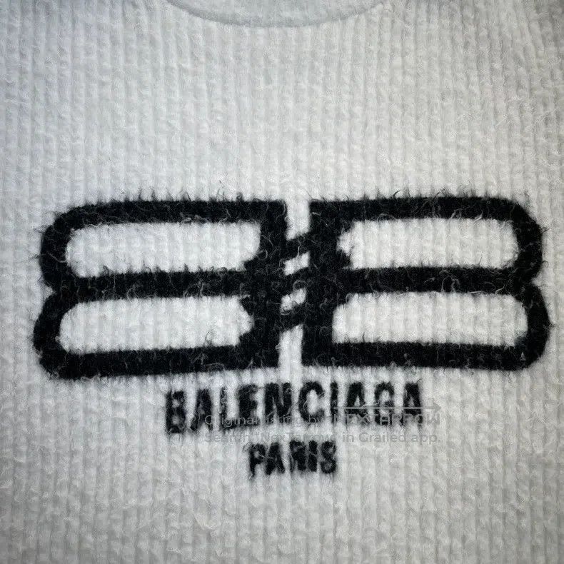 Balenciaga Balenciaga Logo letter print casual sweater Size XS / US 0-2 / IT 36-38 - 3 Thumbnail