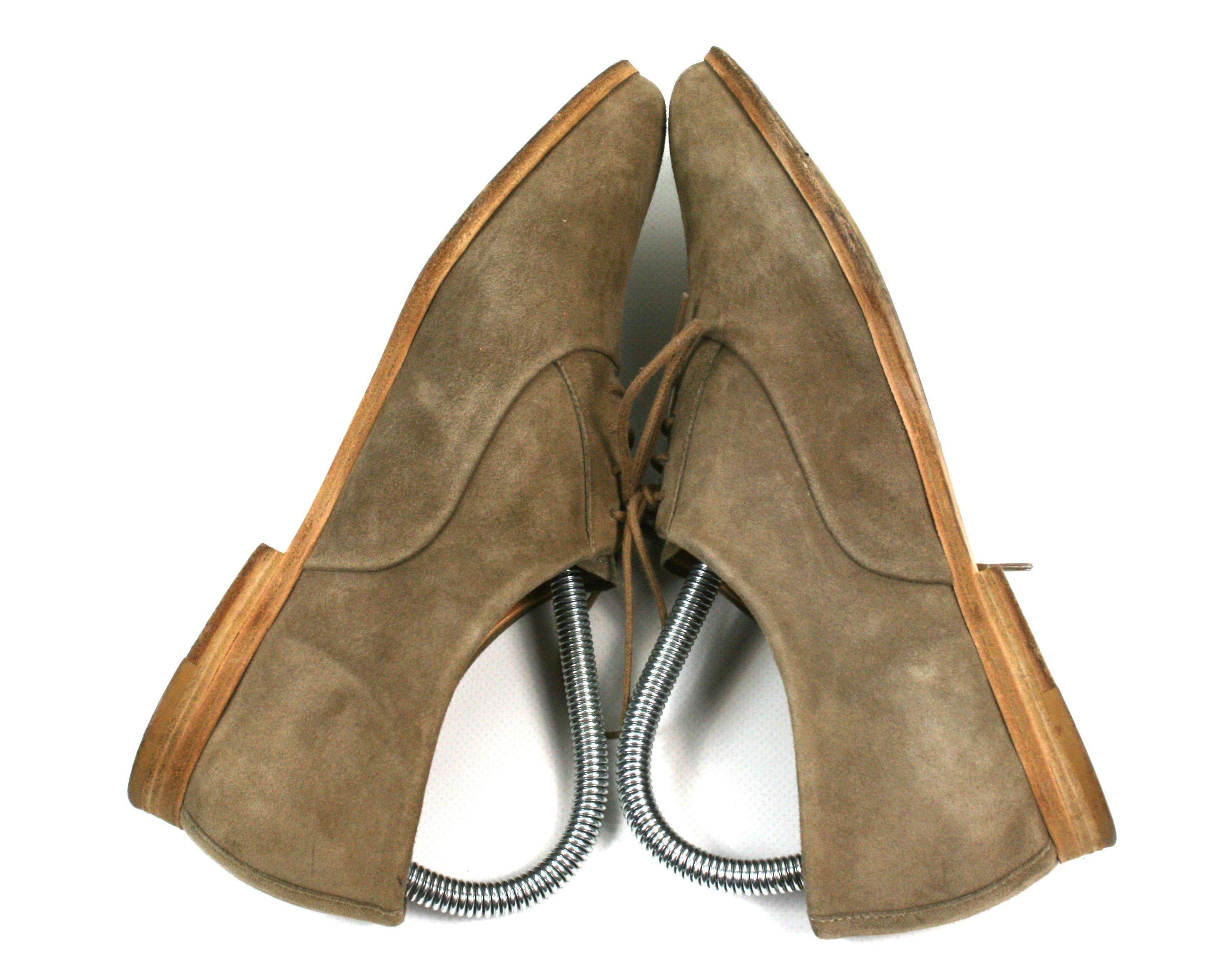 Heschung Suede Dress Shoes Size US 6.5 / IT 36.5 - 6 Thumbnail