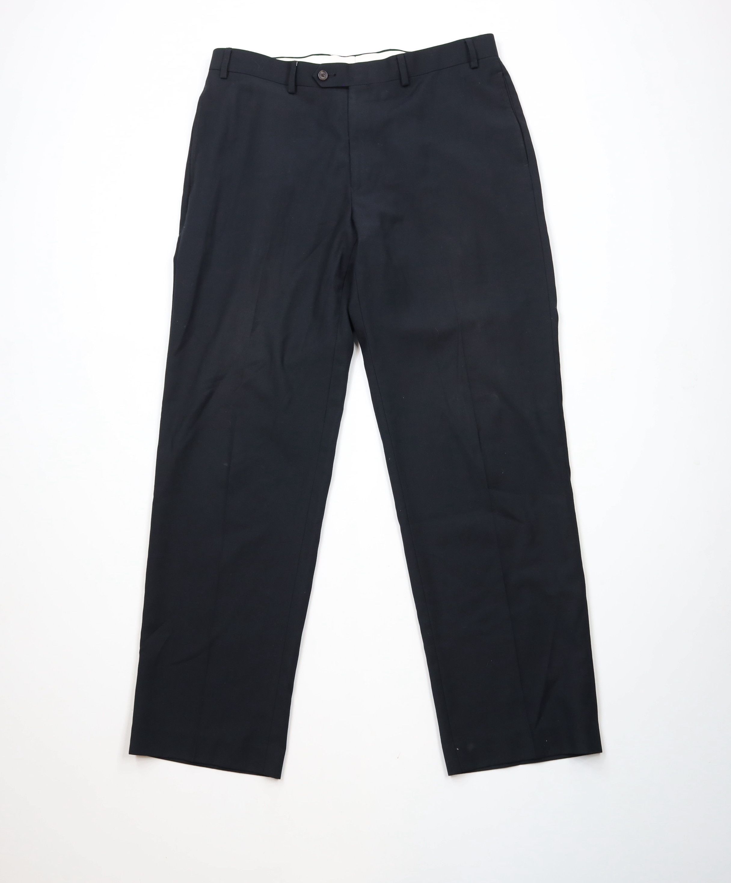 Ralph Lauren × Vintage Vintage Ralph Lauren Wide Leg Chino Pants Trousers Black Size US 36 / EU 52 - 1 Thumbnail