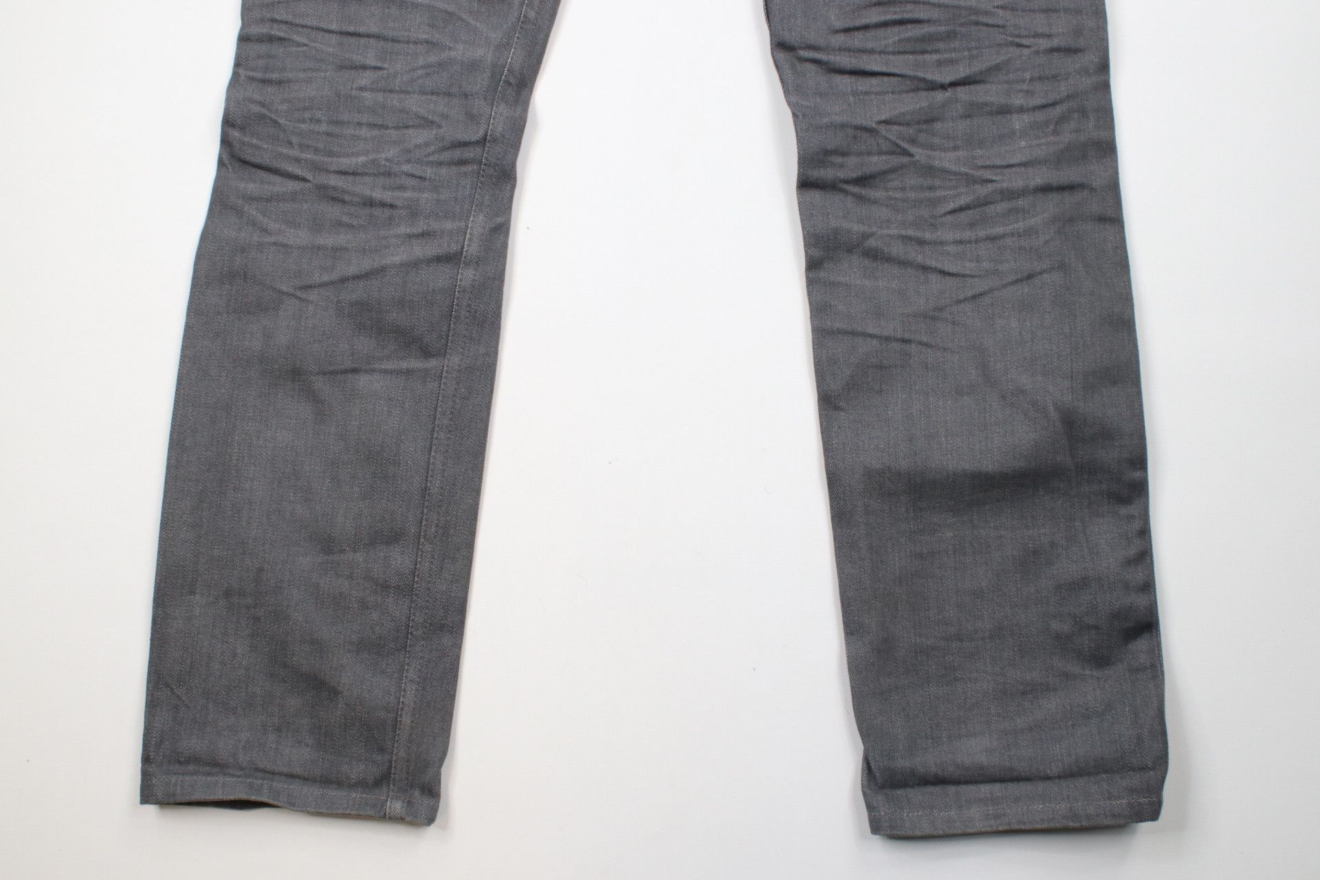 Naked & Famous × Vintage Naked & Famous Fly Weird Guy Selvedge Denim Jeans Gray Size ONE SIZE - 11 Thumbnail