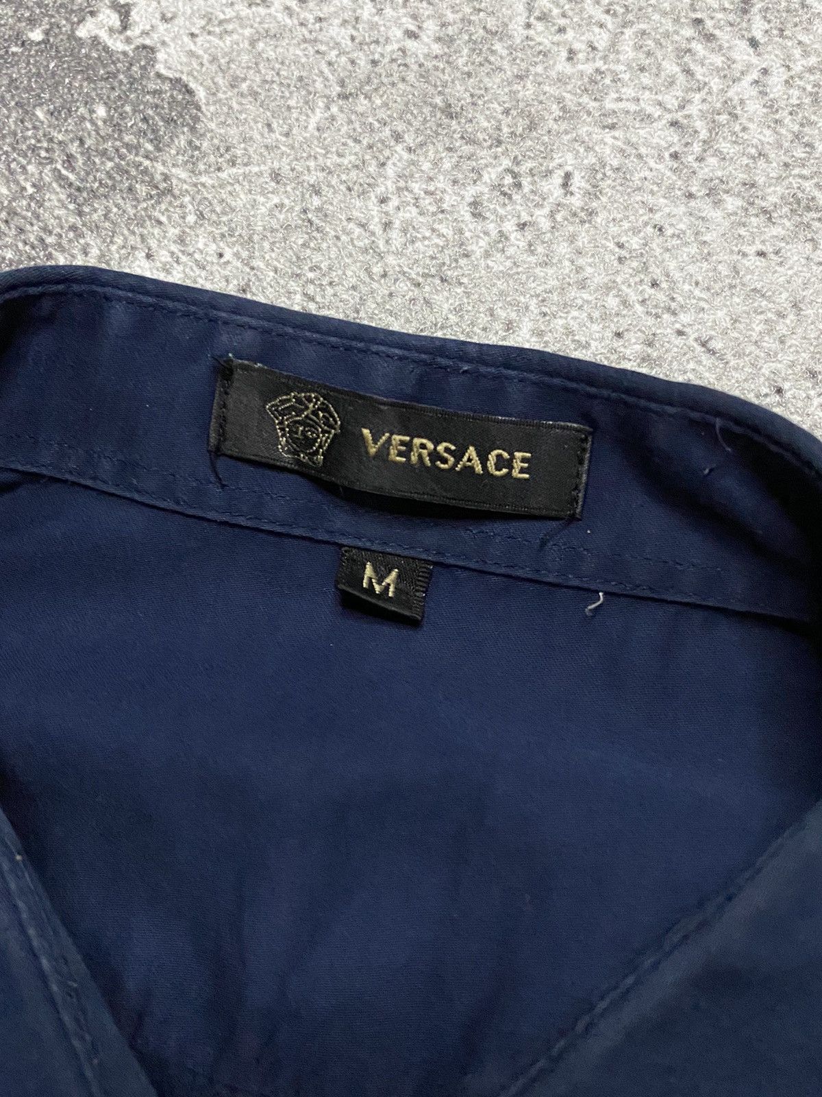 Versace Vintage Versace logo embroidery button up Size US M / EU 48-50 / 2 - 3 Thumbnail