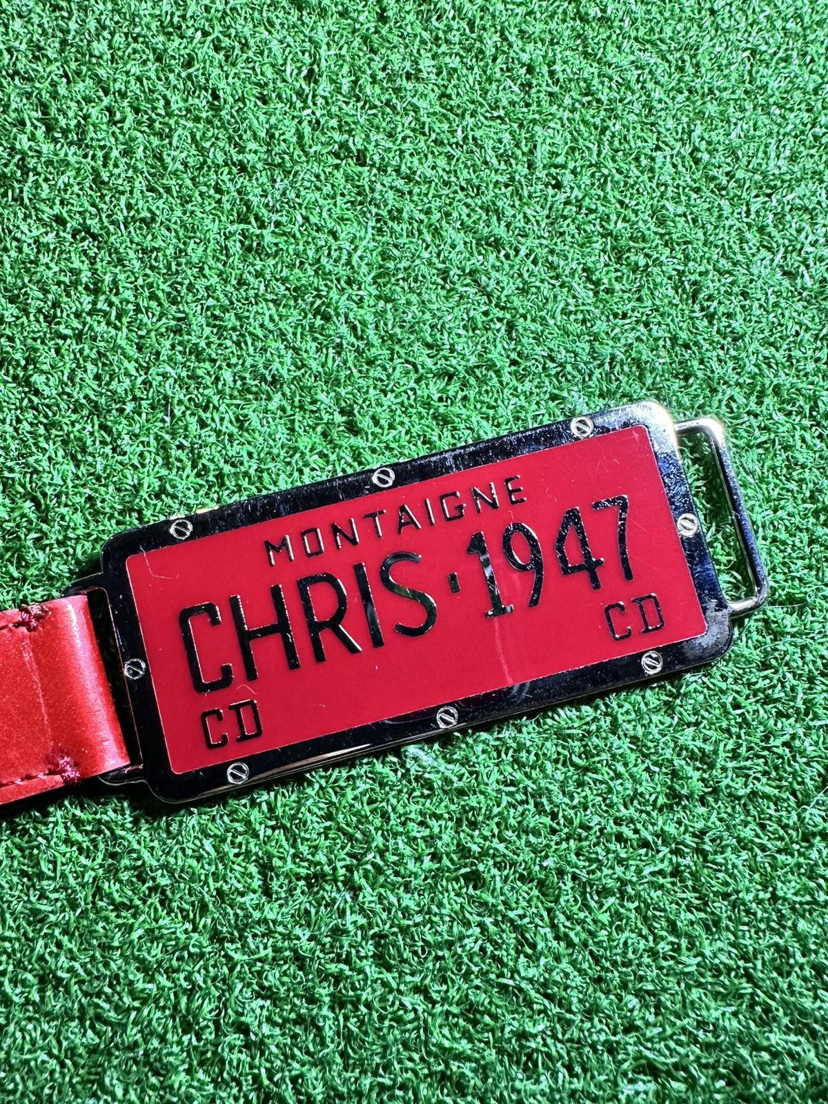 Christian Dior Monsieur Rare Christian Dior plate belt Size ONE SIZE - 2 Thumbnail