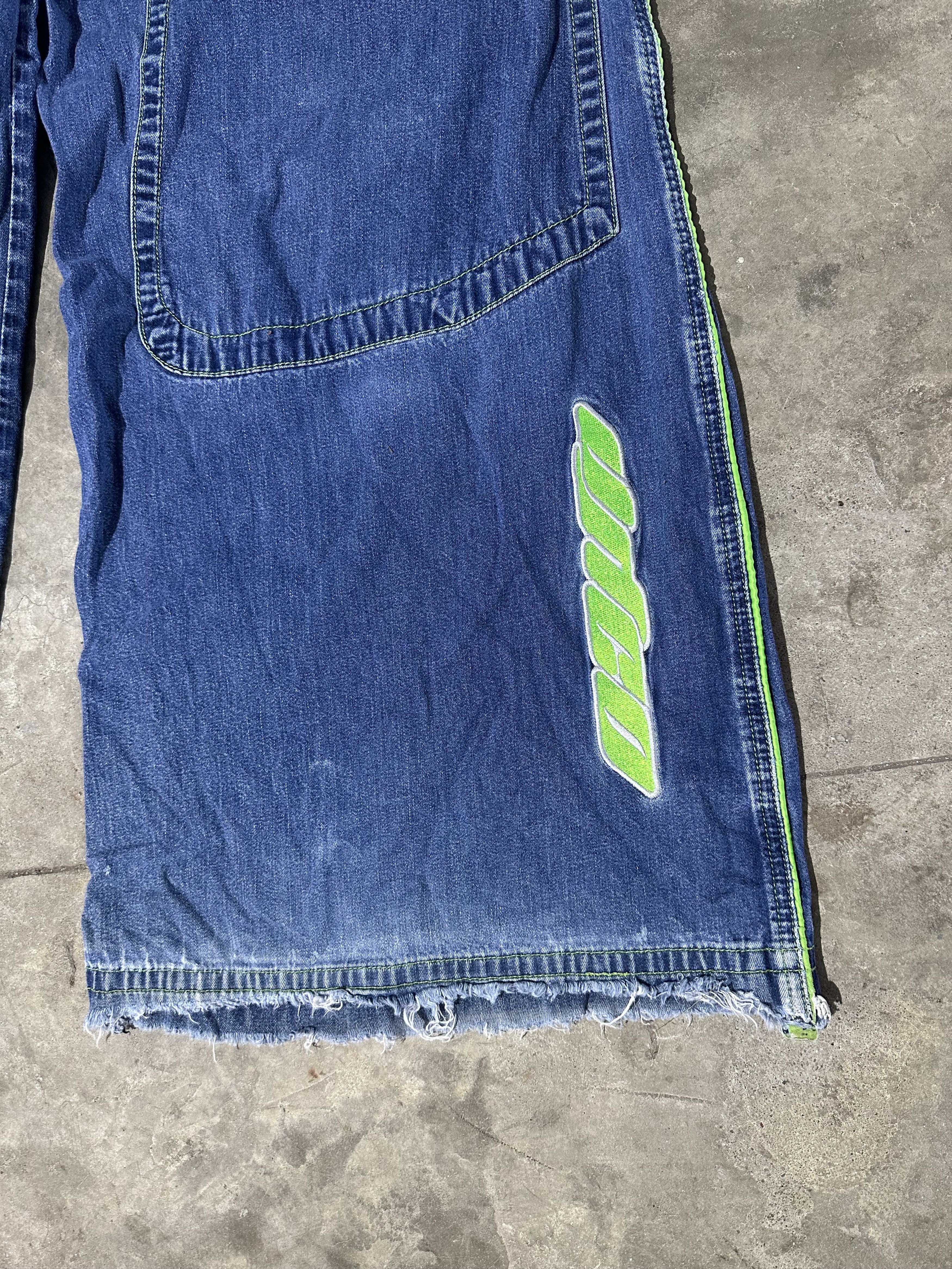 JNCO Rare 2000s Vintage JNCO Solid State Reflective Appearance Size US 29 - 7 Thumbnail