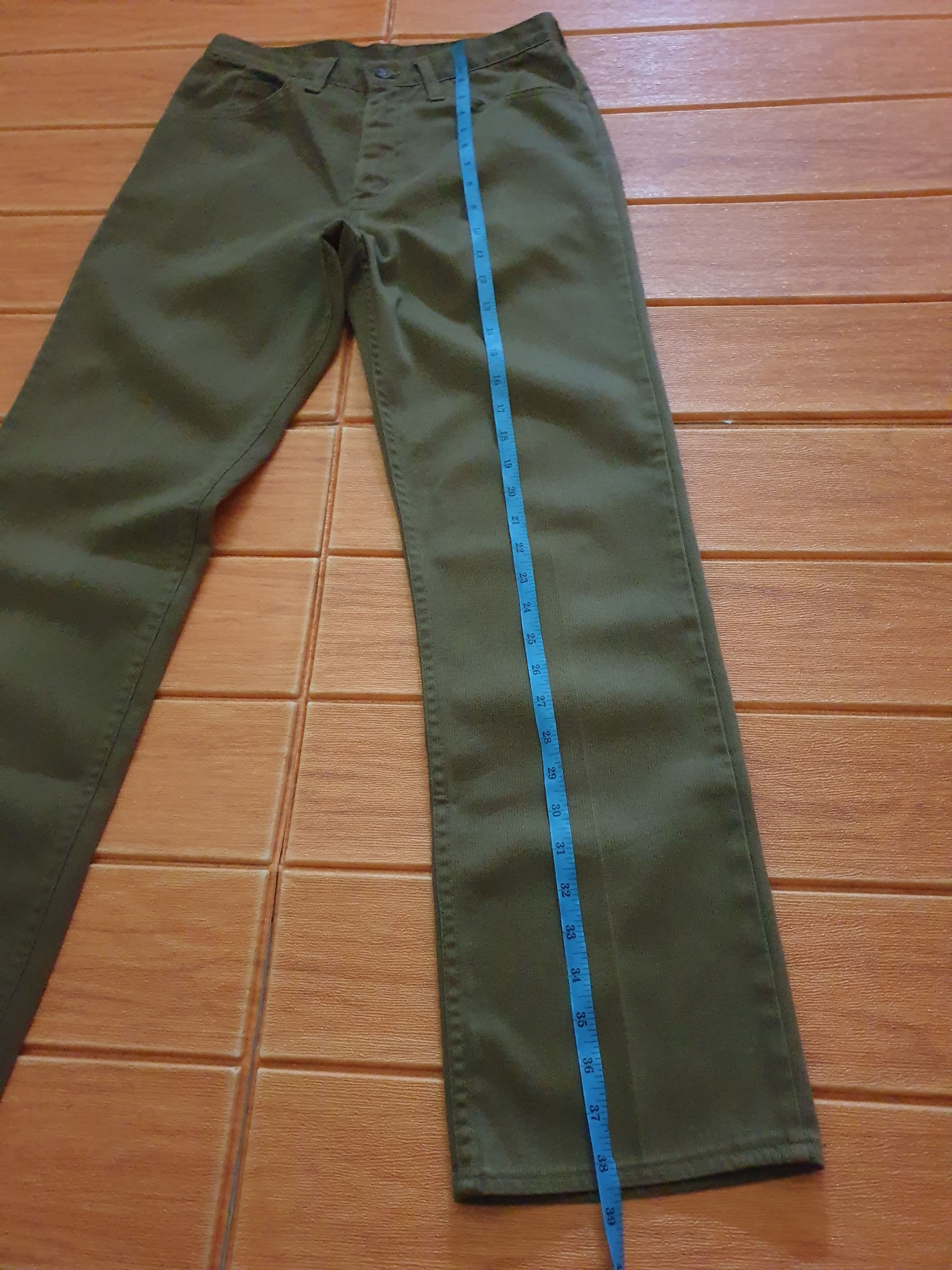 Levi's 💥Levis star prest Big E cudroy pant Size US 27 - 8 Thumbnail