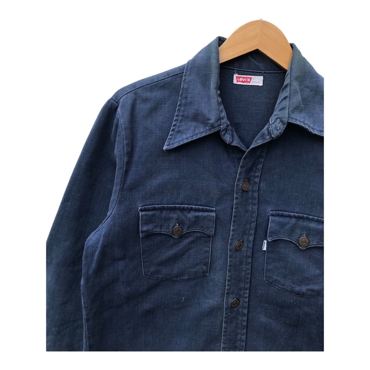 Levi's Vintage Levis Button Ups White Tab Faded Heavy Shirt Size US M / EU 48-50 / 2 - 3 Thumbnail