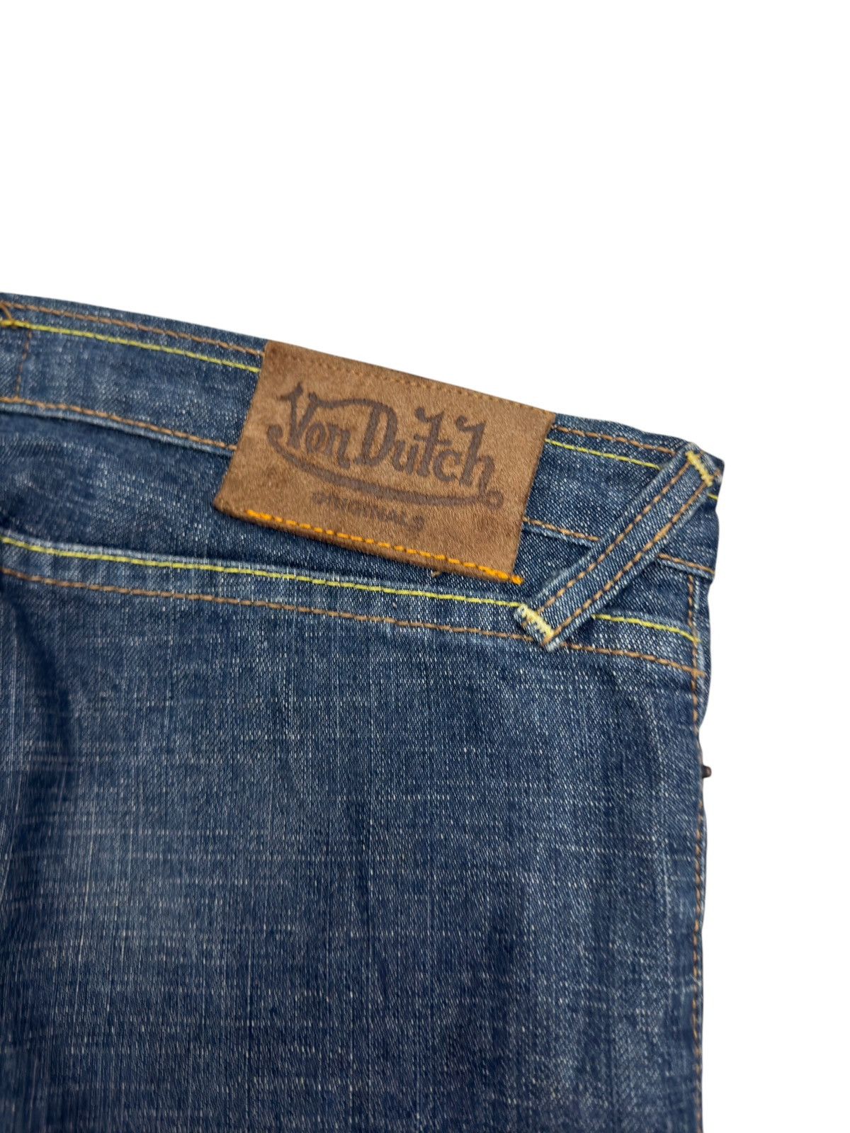 Hysteric Glamour Von Dutch Straight Leg Custommade Denim Jeans Size 28" / US 6 / IT 42 - 12 Thumbnail