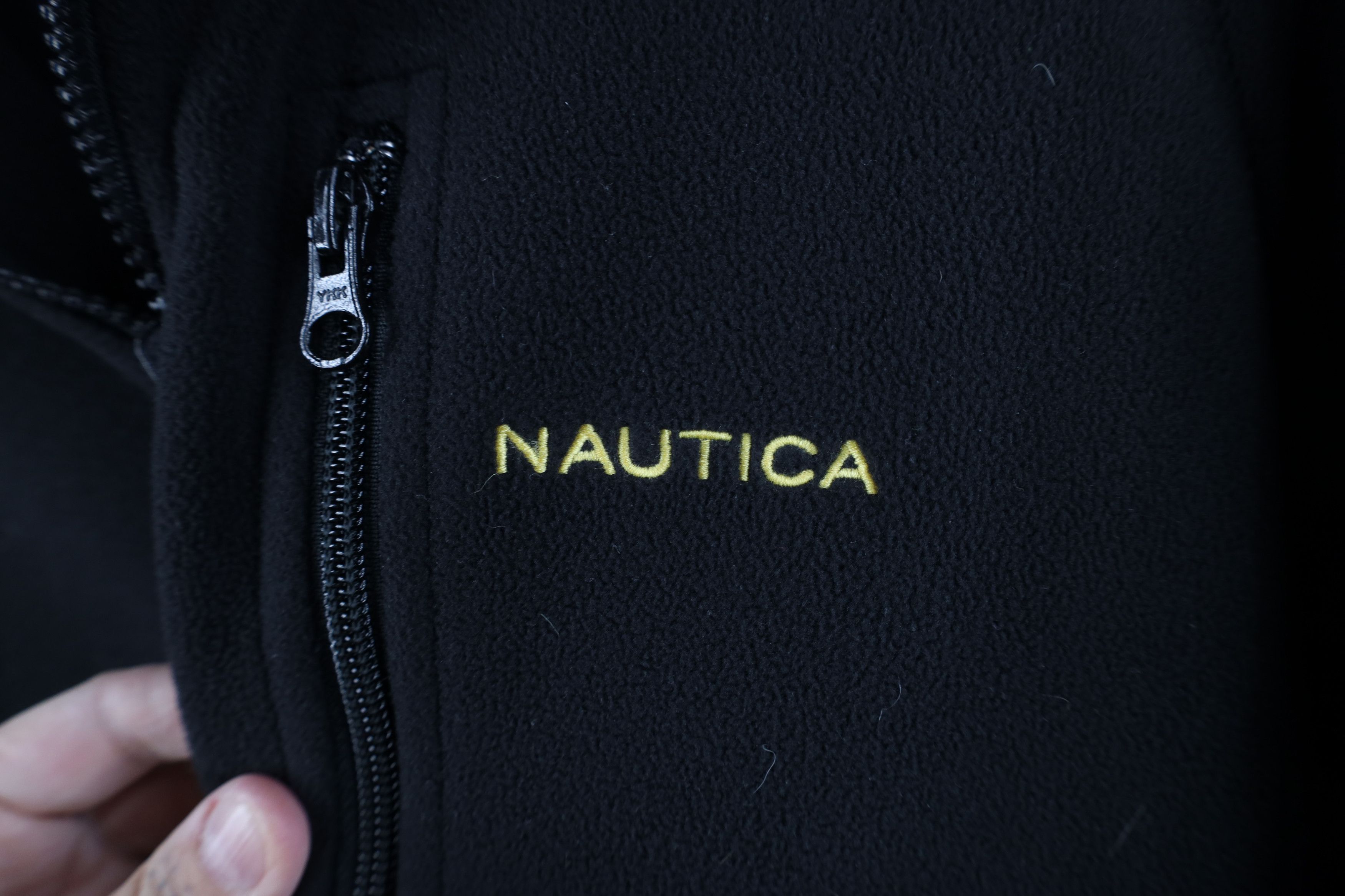 Nautica Vintage 90s Nautica Competition Spell Fleece Full Zip Jacket Size US M / EU 48-50 / 2 - 4 Thumbnail