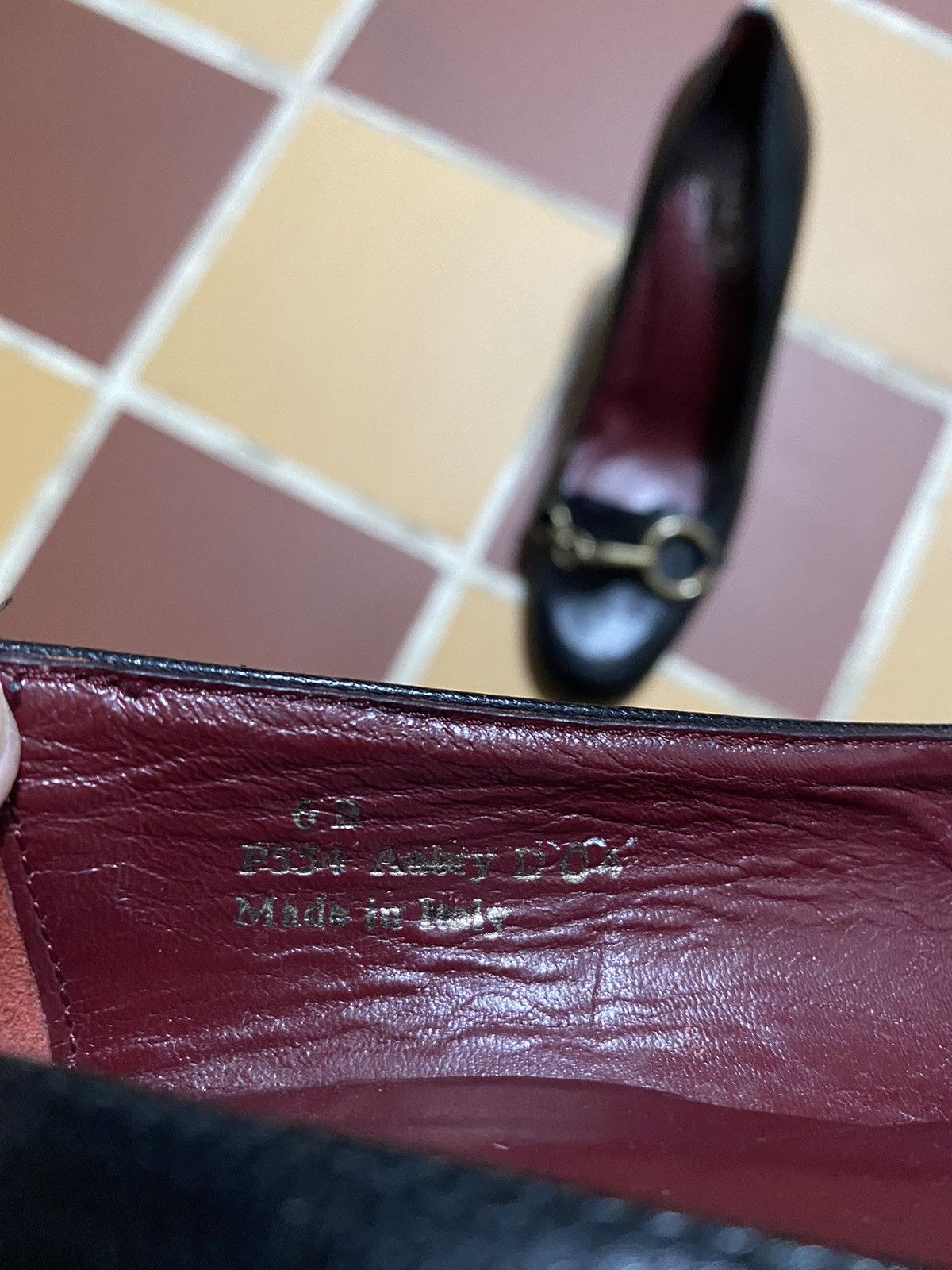Coach Vintage Coach Aubry Black Leather Kitten Heel Loafers 6D Size US 6 / IT 36 - 7 Thumbnail
