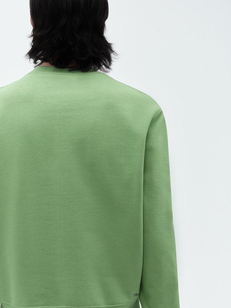 Amiri o1gr1nt0426 Core Logo Crew Mineral Sweatshirt in Green Size US M / EU 48-50 / 2 - 8 Thumbnail