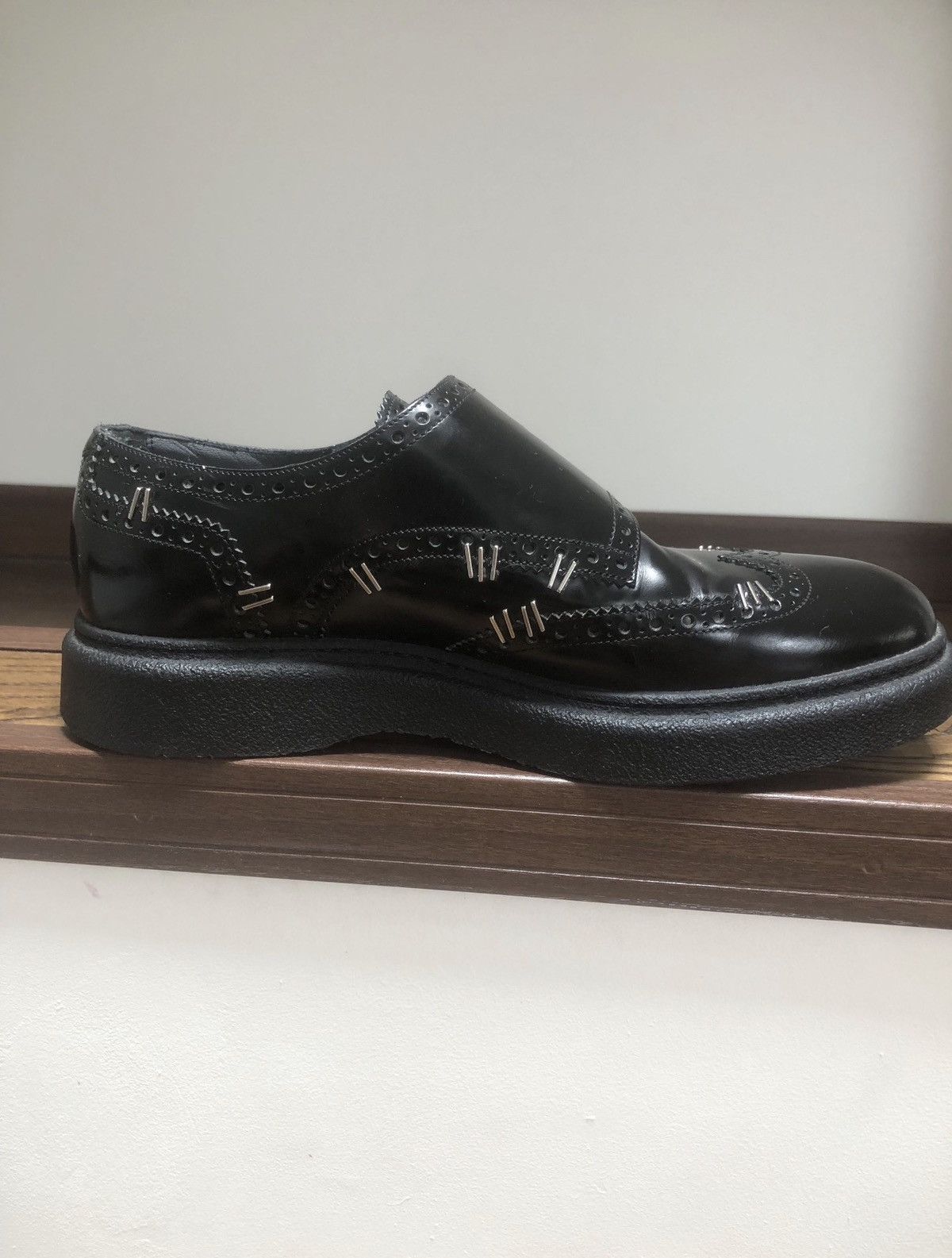 Dior DIOR HOMME by KVA SS 2017 Stapled Monk Loafers hedi slimane Size US 7 / EU 40 - 3 Thumbnail