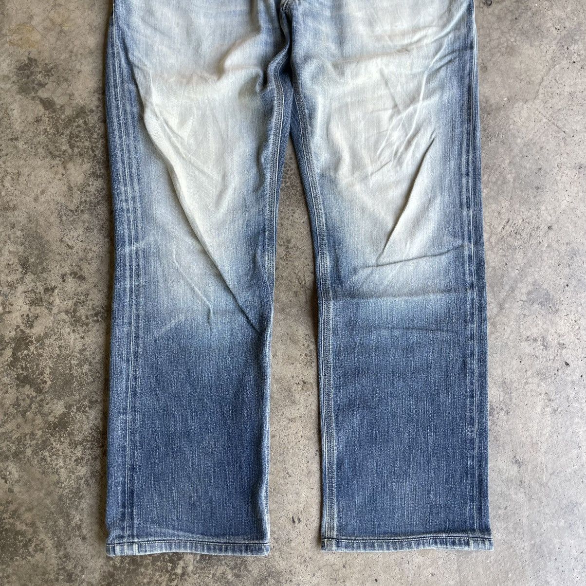 Diesel 🔥Vintage Diesel Stoned Washed RAYA Distress Denim Jeans Size US 34 / EU 50 - 3 Thumbnail