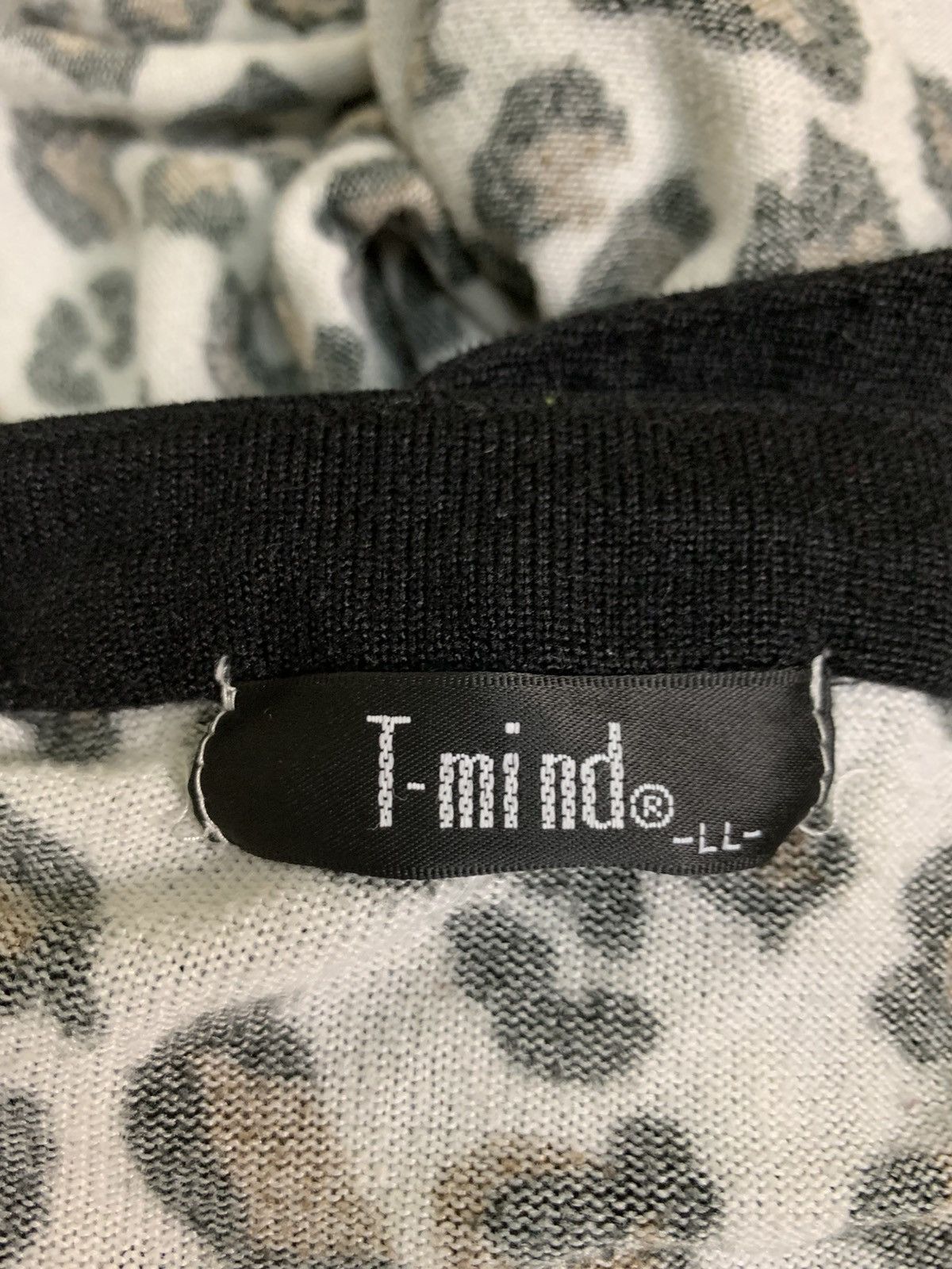 Japanese Brand Rare Design T-Mind Leopard Cardigans Size L / US 10 / IT 46 - 4 Thumbnail