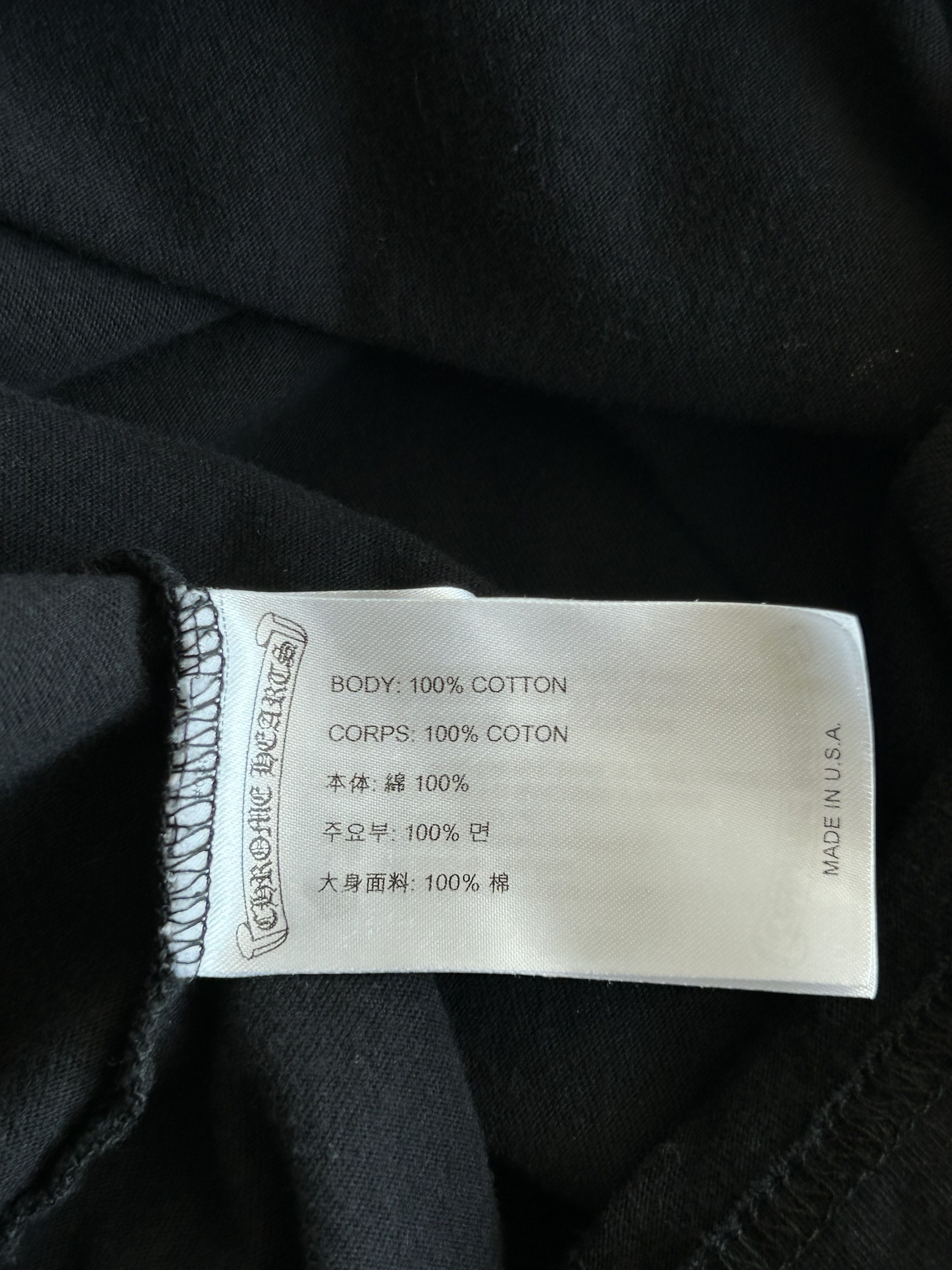 Chrome Hearts Chrome Hearts Black Racing Stripes Longsleeve T-Shirt Size US M / EU 48-50 / 2 - 4 Thumbnail