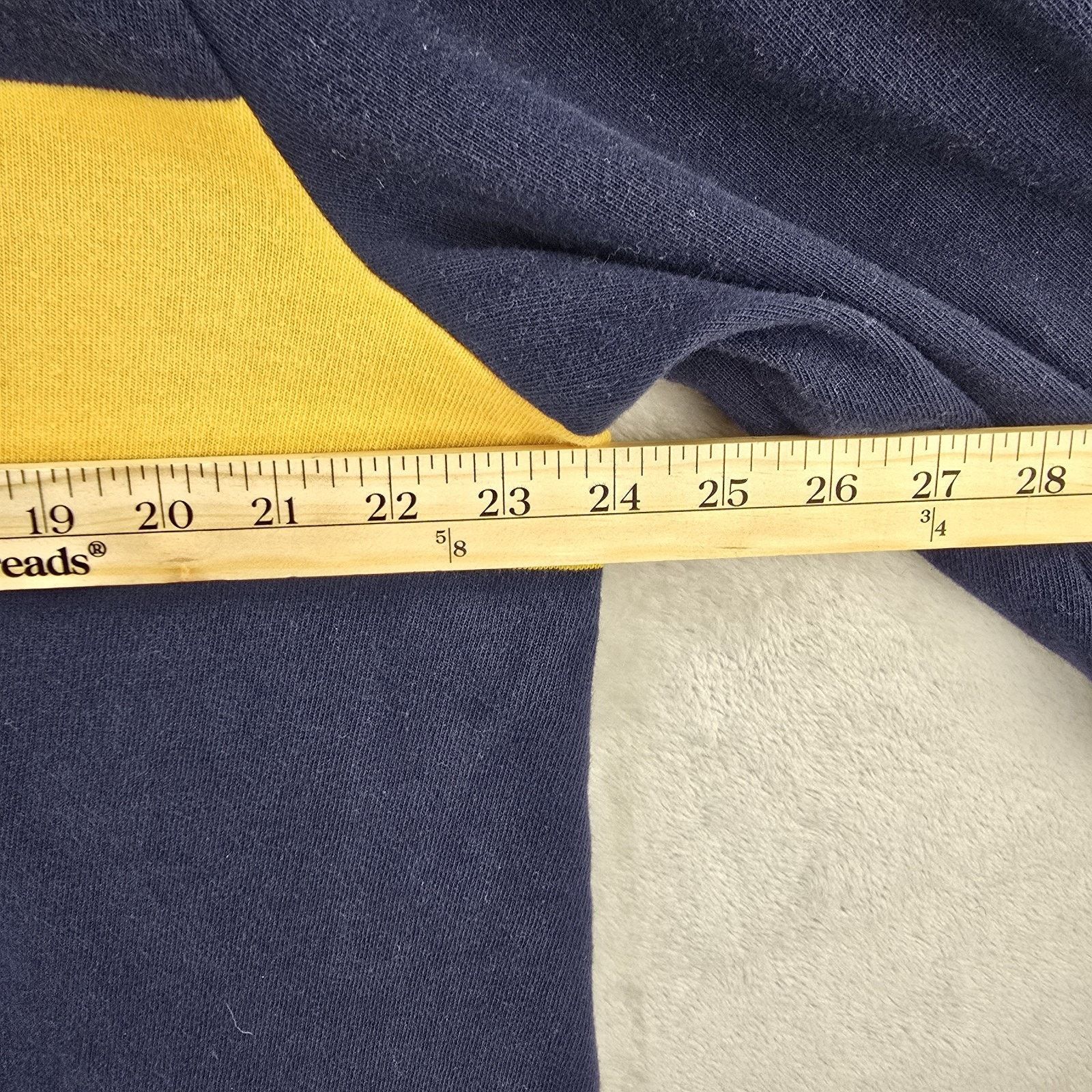 Gap Gap Rugby Polo Shirt Men XL Navy Blue Yellow Colorblock Size US XL / EU 56 / 4 - 12 Thumbnail
