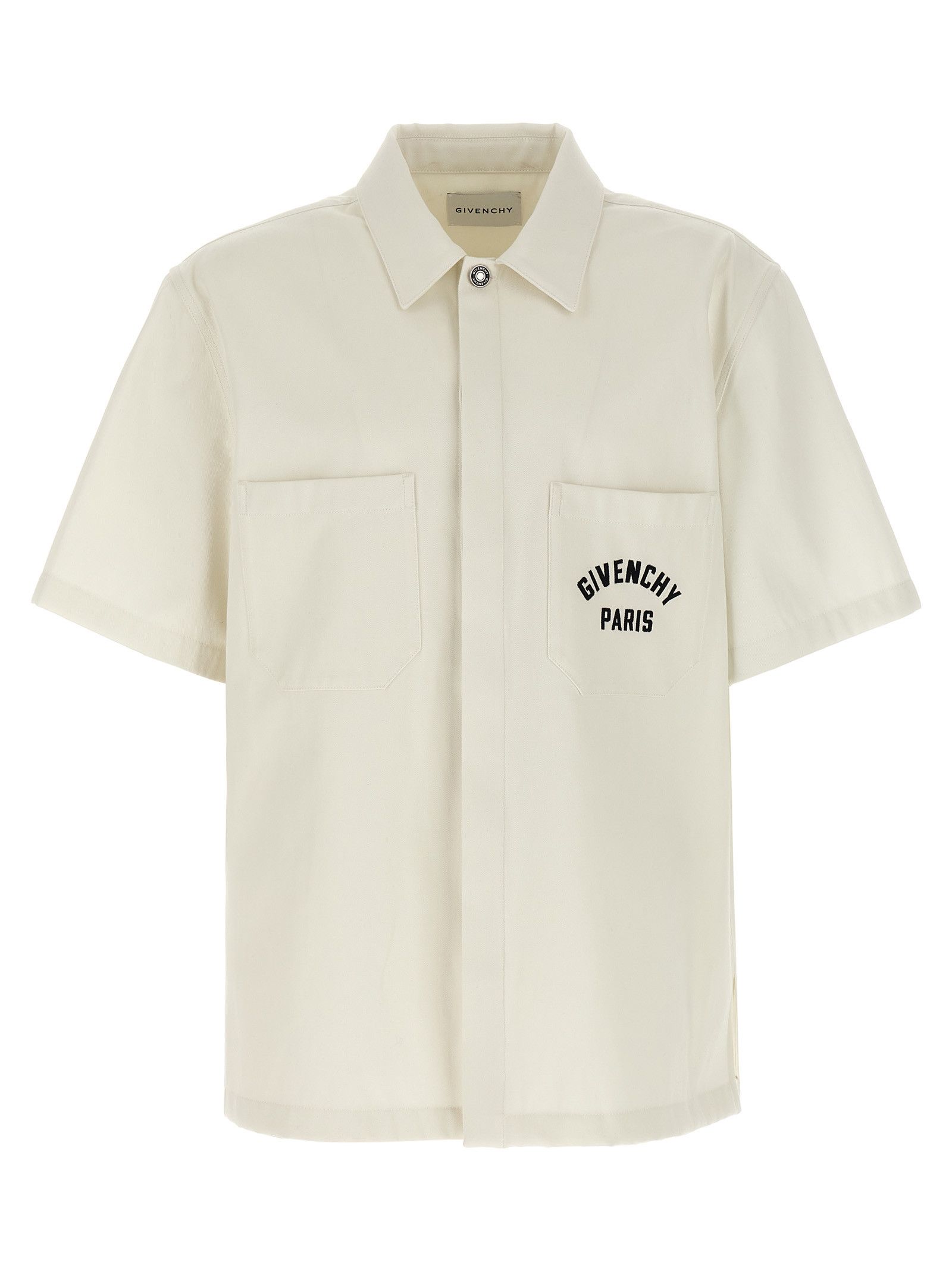 Givenchy Logo Embroidery Shirt Size US M / EU 48-50 / 2 - 1 Thumbnail