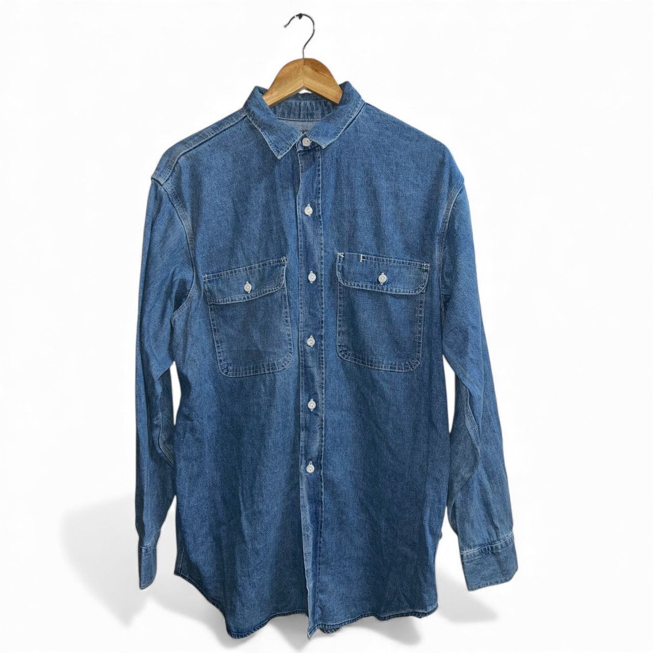 Sugar Cane Selvedge Denim Work Shirt Size US XL / EU 56 / 4 - 1 Thumbnail