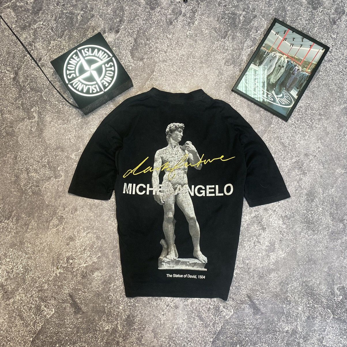 Designer × Vintage Designer Michelangelo The Statue David Rare y2k tee Size US M / EU 48-50 / 2 - 1 Thumbnail