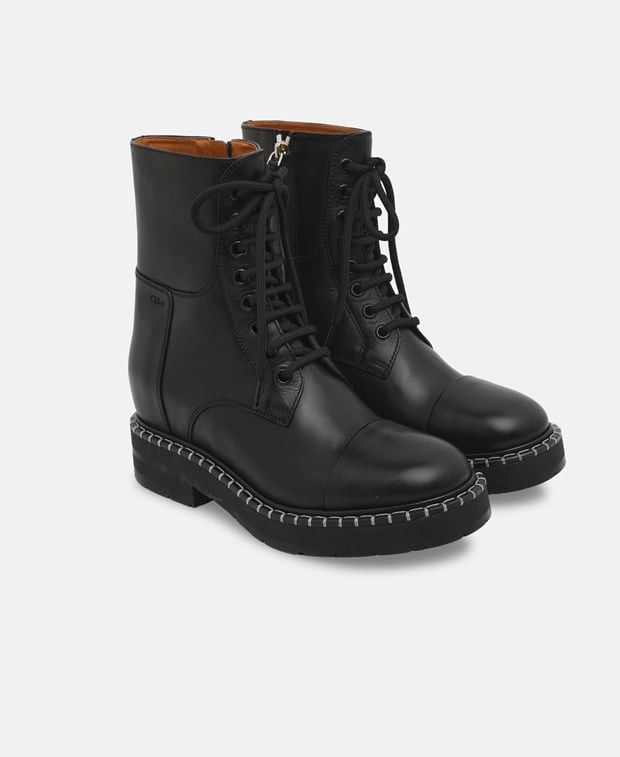 Chloe Noua Lace-up ankle boot Size US 5.5 / IT 35.5 - 1 Thumbnail
