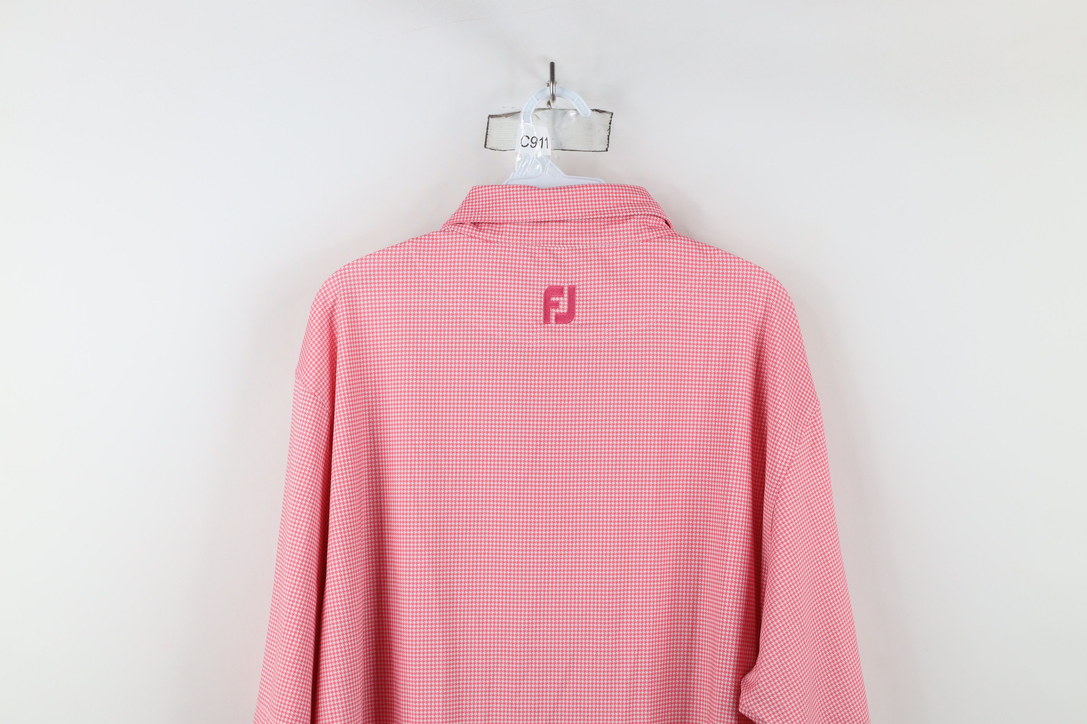 Footjoy × Vintage FootJoy Short Sleeve Collared Golf Golfing Polo Shirt Size US L / EU 52-54 / 3 - 11 Thumbnail