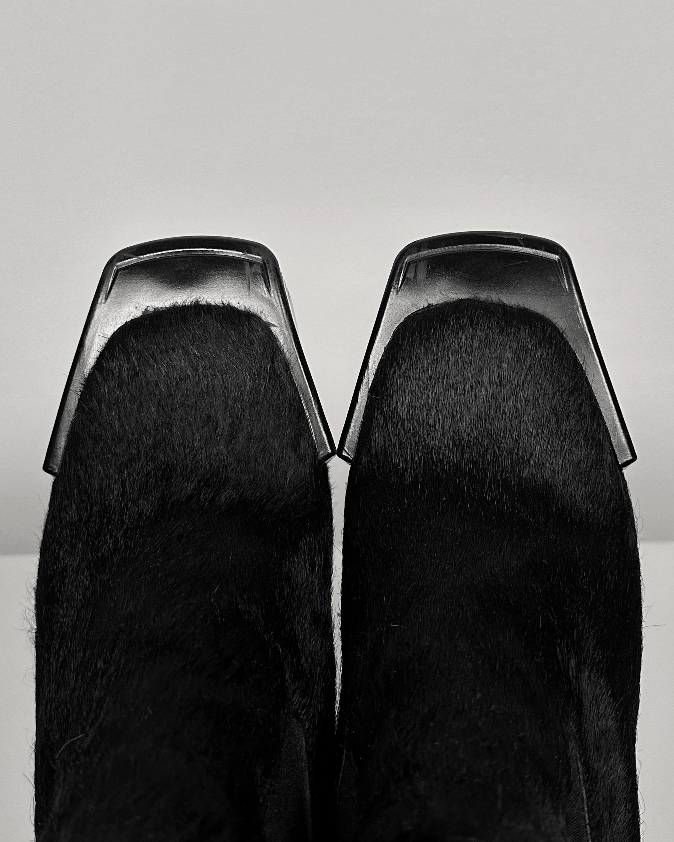 Rick Owens Rick Owens Ponyhair Kiss Heel boots Size US 8 / EU 41 - 5 Thumbnail