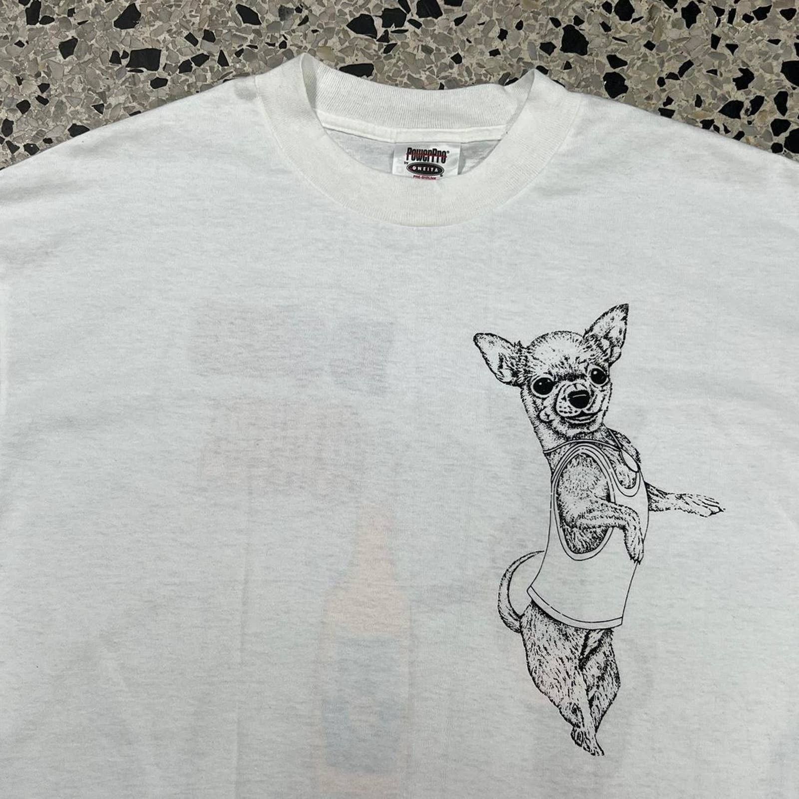Japanese Brand × Vintage VINTAGE SINGLE STITCH YO QUIERO CERVEZA CHIHUAHUA BEER TEE Size US L / EU 52-54 / 3 - 4 Thumbnail