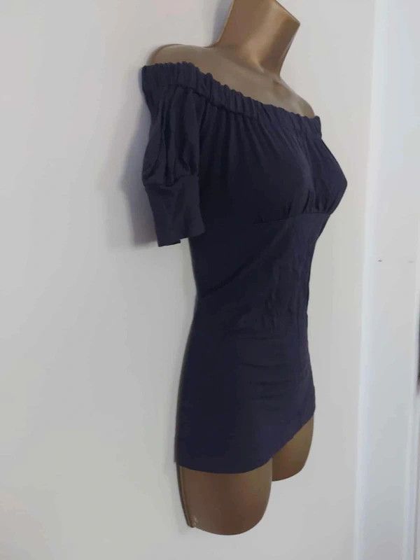 Miss Sixty Vintage off the shoulder top Size L / US 10 / IT 46 - 5 Thumbnail