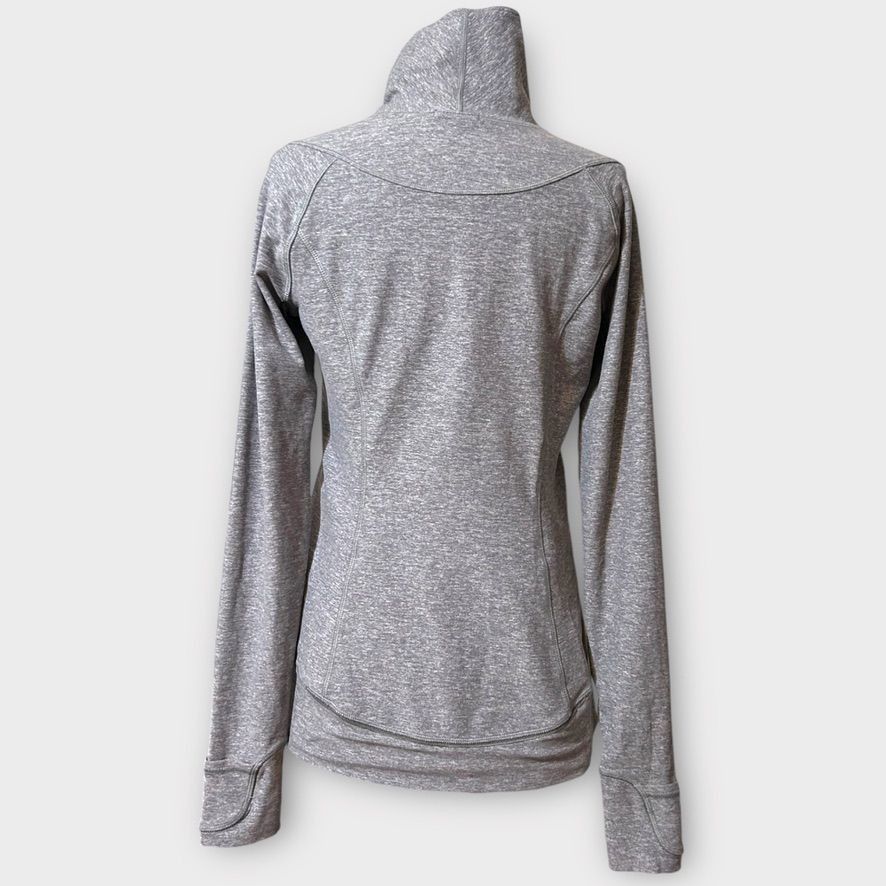 Lululemon Lululemon Think Fast Pullover 8 Sweatshirt Heathered Slate G Size M / US 6-8 / IT 42-44 - 6 Thumbnail