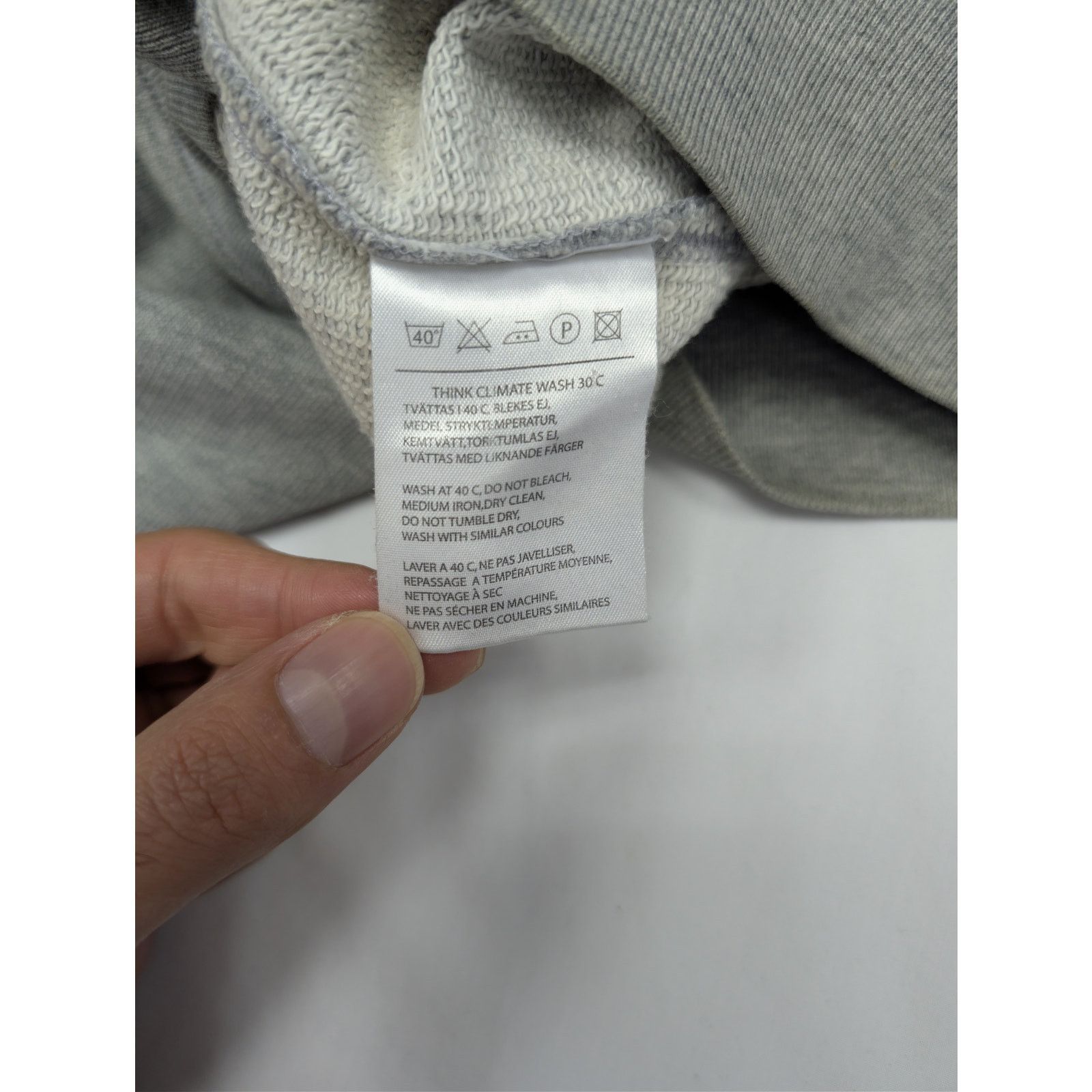 Acne Studios o1rshd1 Acne Full Zip Acne Hoodie in Grey Size US S / EU 44-46 / 1 - 19 Thumbnail