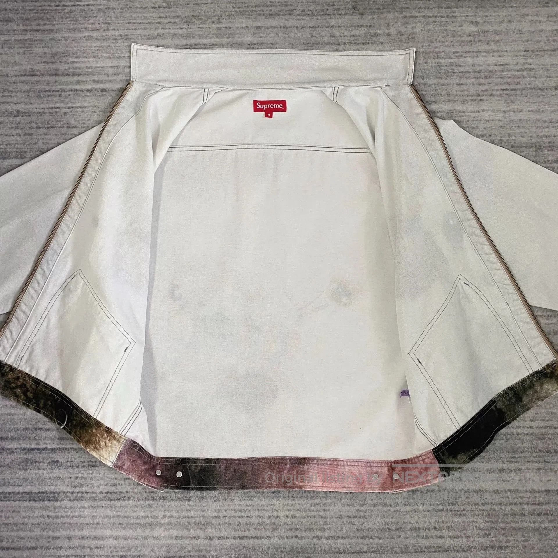 Supreme supreme alpaca zip-up jacket. Size US M / EU 48-50 / 2 - 4 Thumbnail
